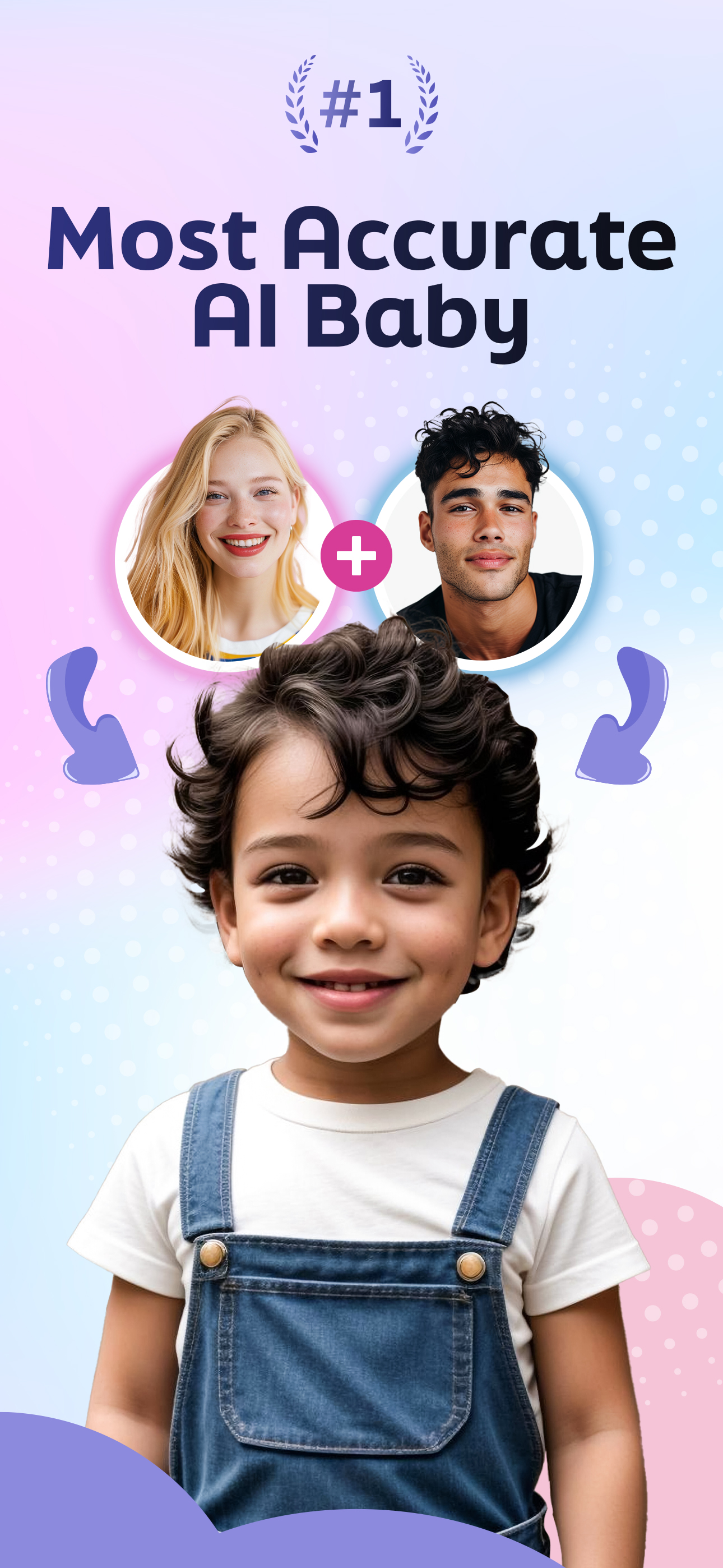 اسکرین شات 1 برنامه Future Baby Generator