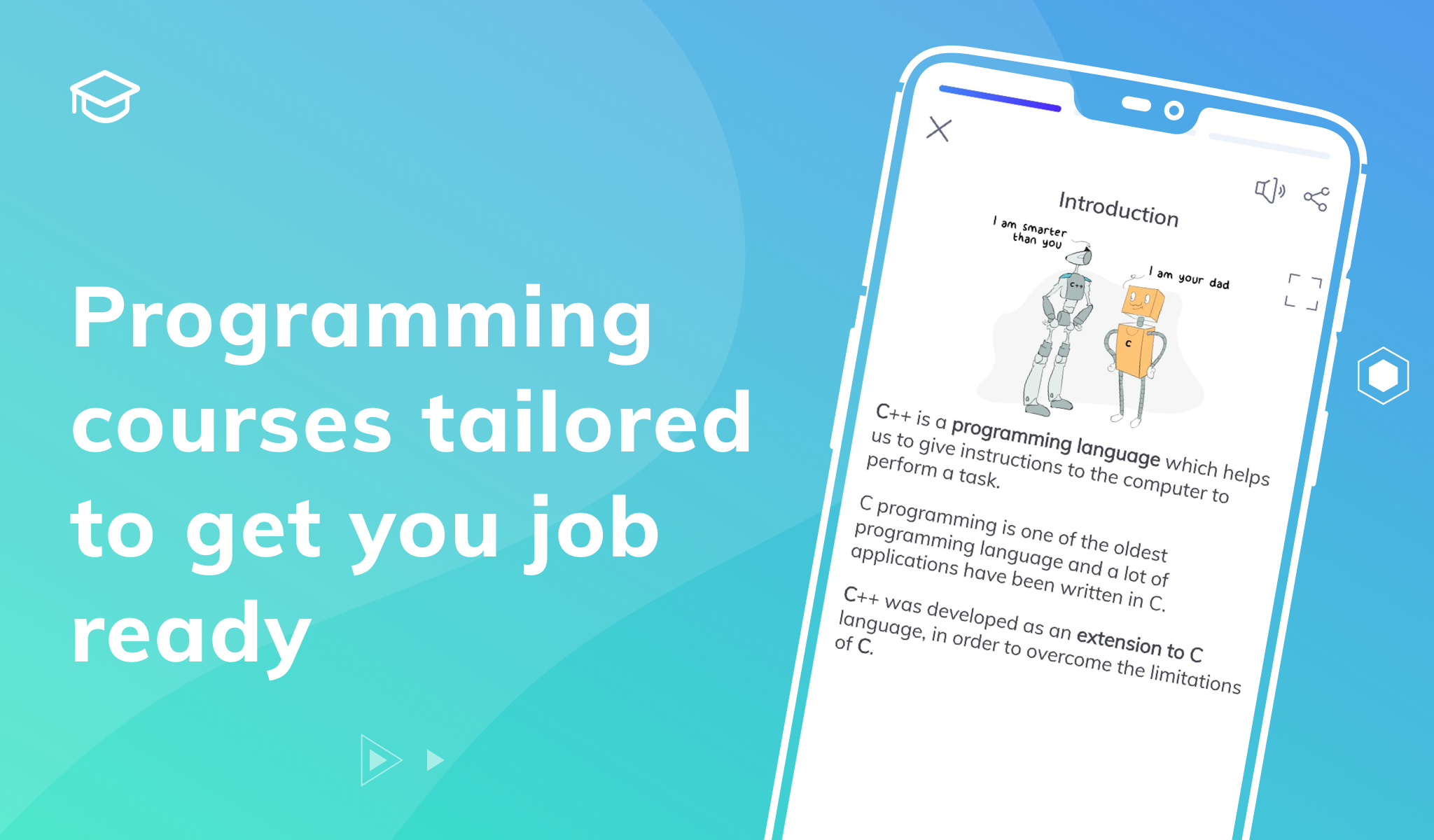 اسکرین شات 1 برنامه Learn C++
