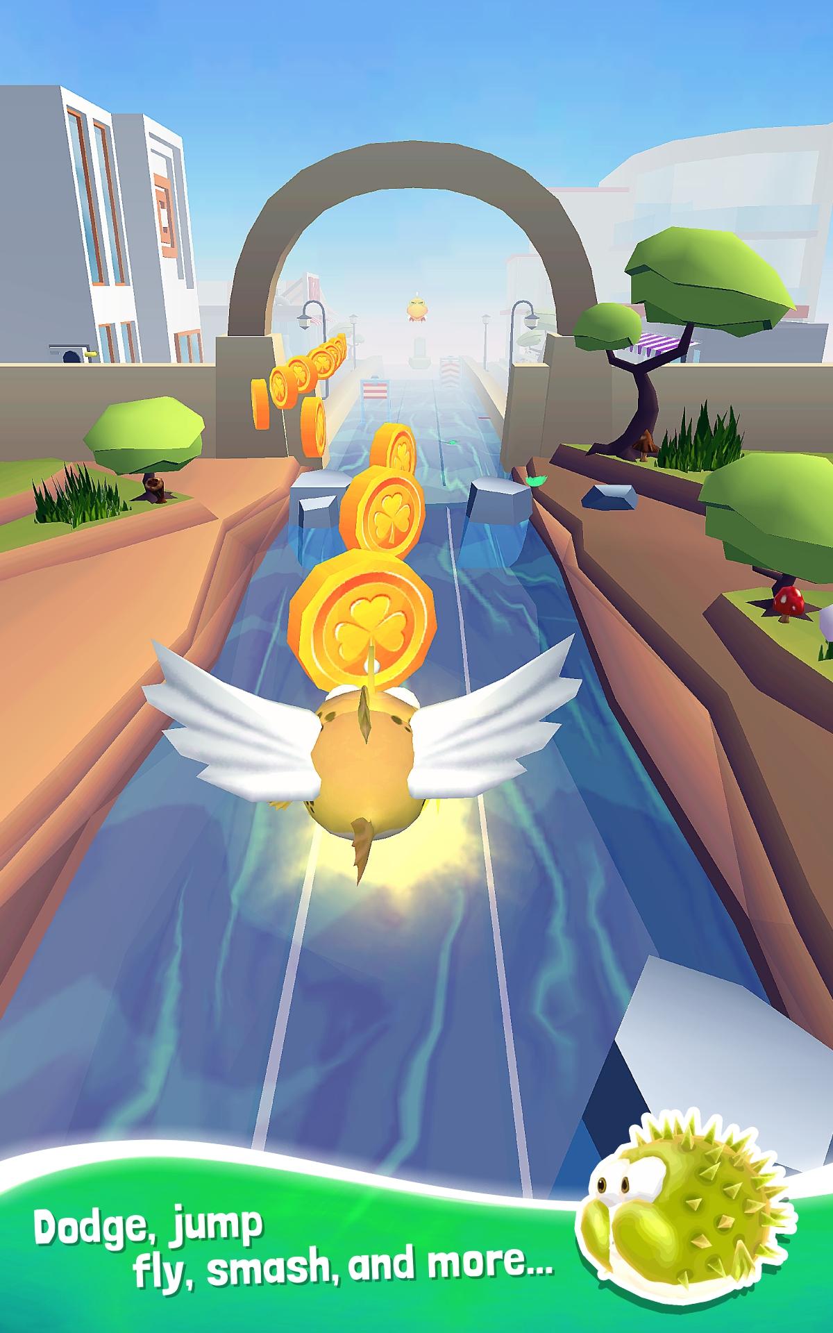 اسکرین شات 1 بازی Run Fish Run 2: Runner Games