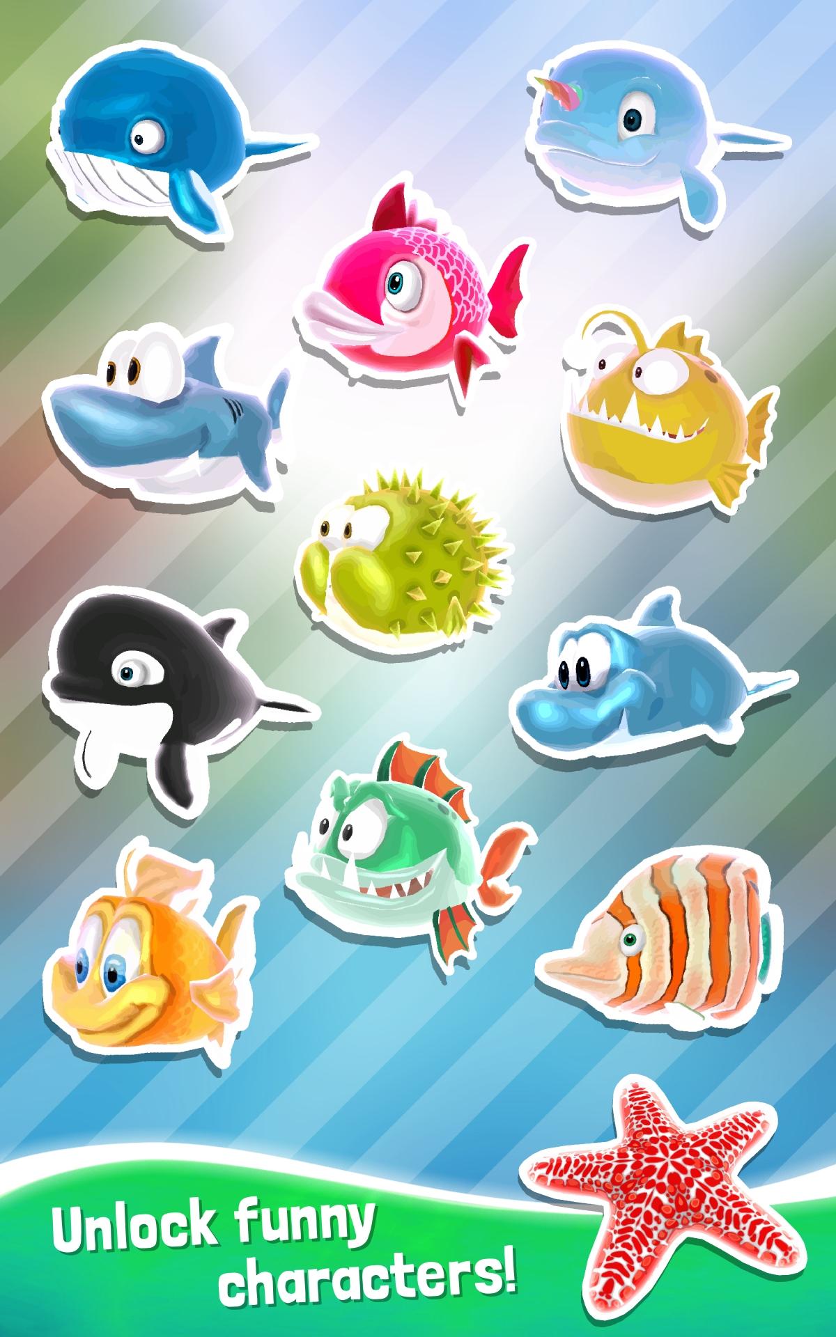 اسکرین شات 4 بازی Run Fish Run 2: Runner Games