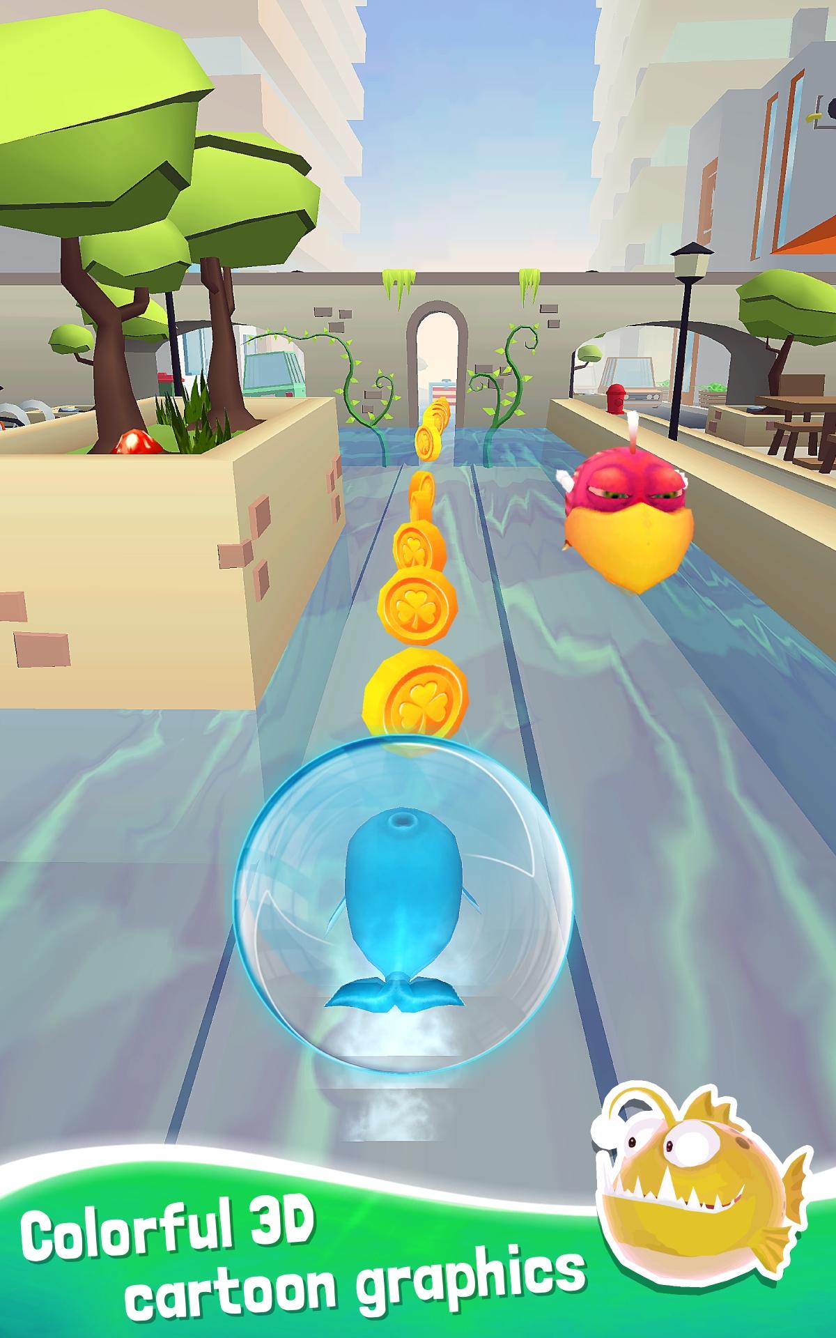 اسکرین شات 7 بازی Run Fish Run 2: Runner Games