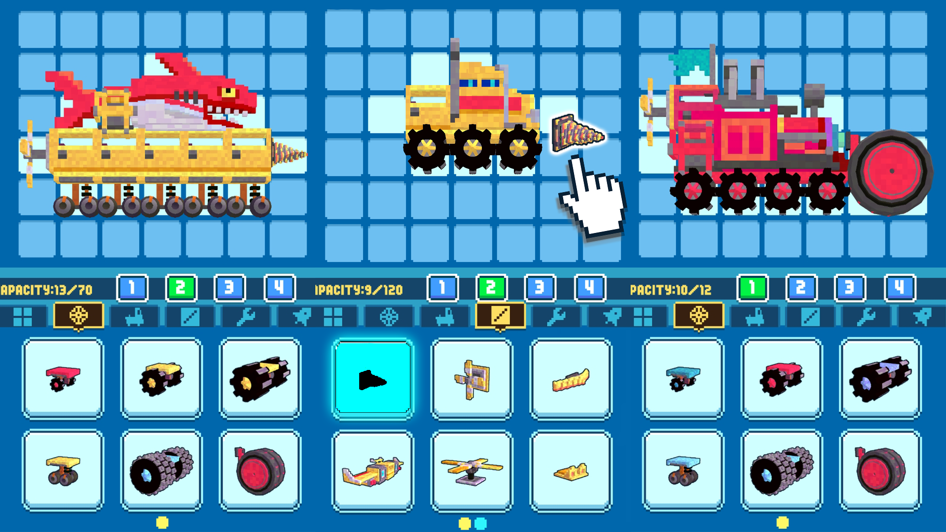 اسکرین شات 1 بازی Craftify Car DIY Assembly Race