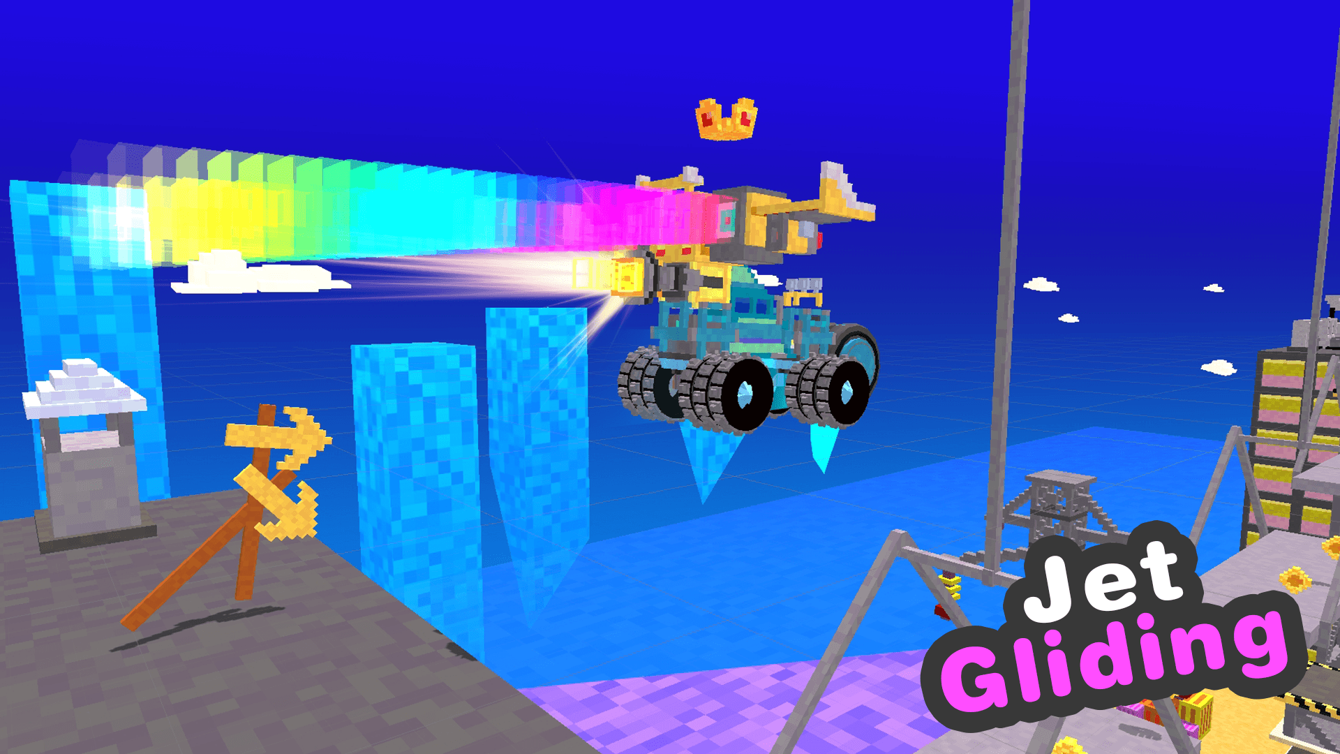 اسکرین شات 4 بازی Craftify Car DIY Assembly Race