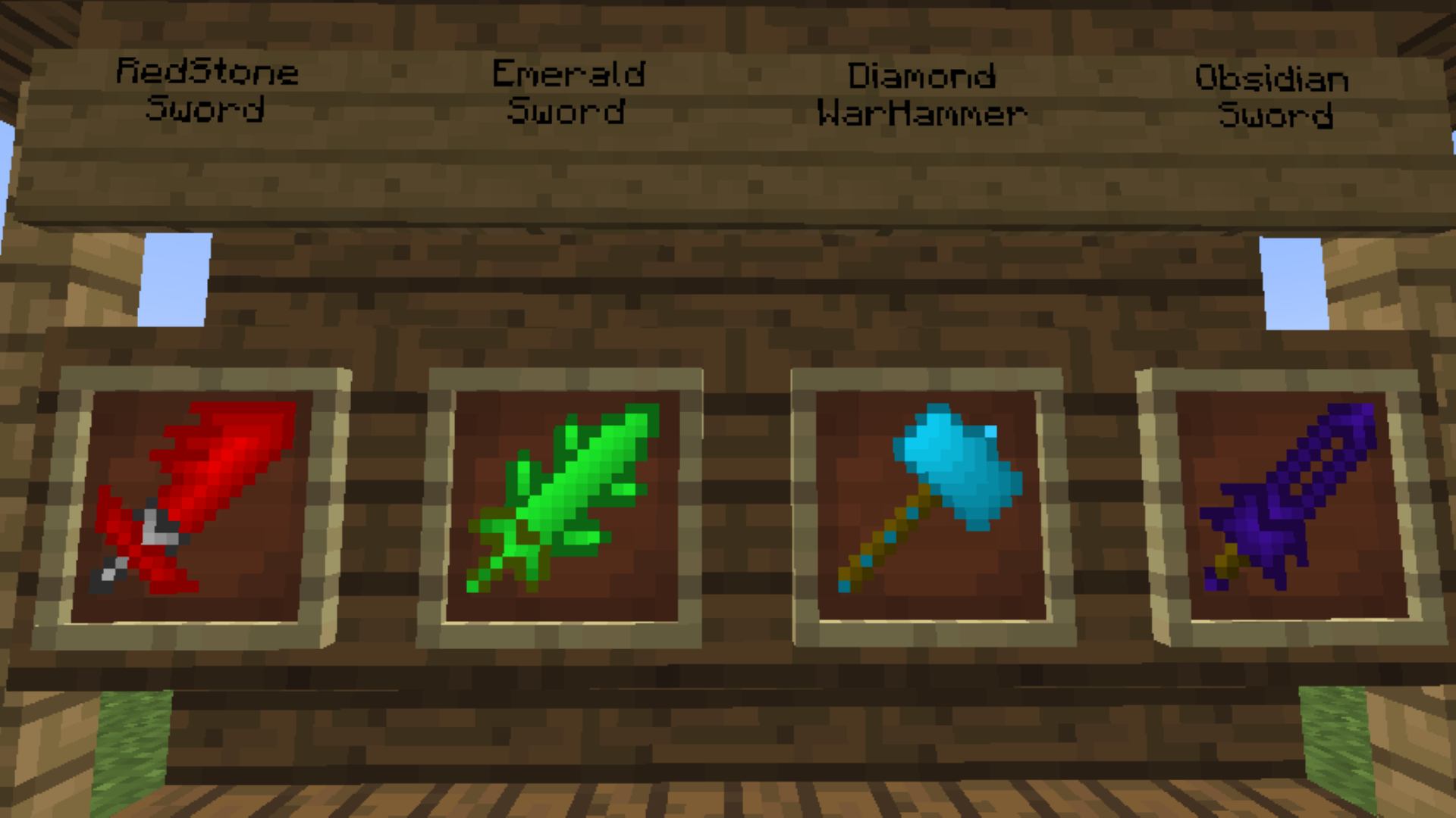 اسکرین شات 3 برنامه MCPE Epic Sword