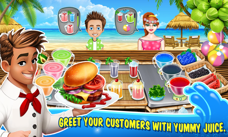 اسکرین شات 3 بازی Beach Restaurant Master Chef