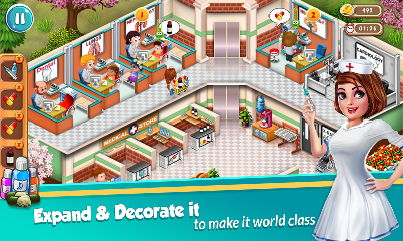 اسکرین شات 3 بازی Doctor Dash : Hospital Game