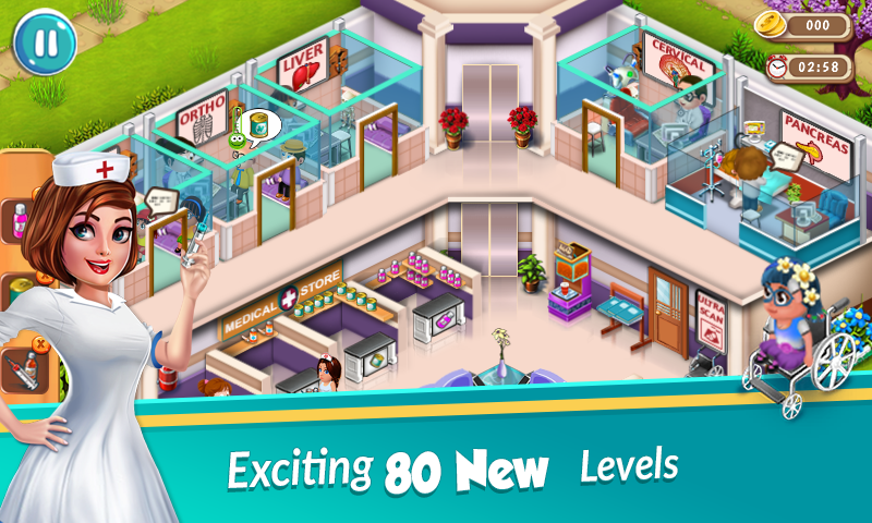 اسکرین شات 2 بازی Doctor Dash : Hospital Game