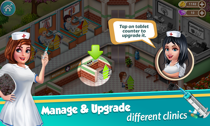اسکرین شات 4 بازی Doctor Dash : Hospital Game