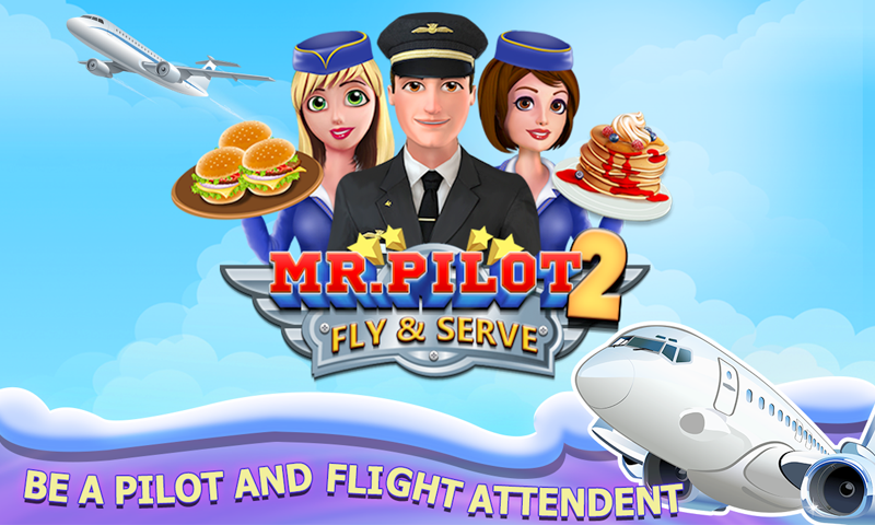 اسکرین شات 6 بازی Mr. Pilot 2 : Fly and Serve