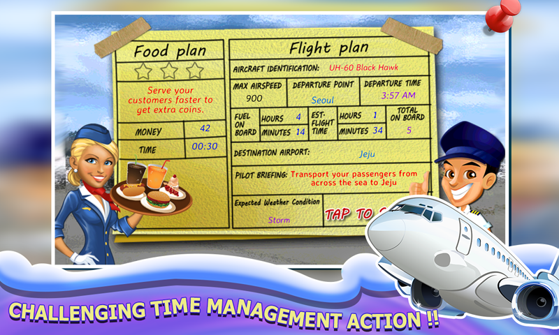 اسکرین شات 5 بازی Mr. Pilot 2 : Fly and Serve