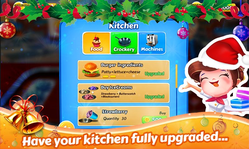 اسکرین شات 2 بازی Santa Restaurant Cooking Game
