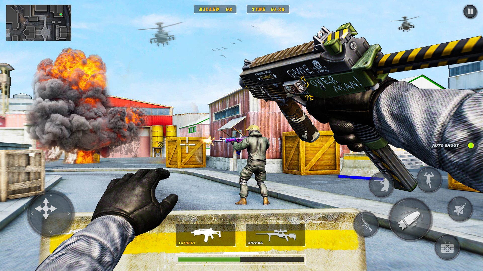 اسکرین شات 3 بازی FPS Commando Strike: Gun Arena