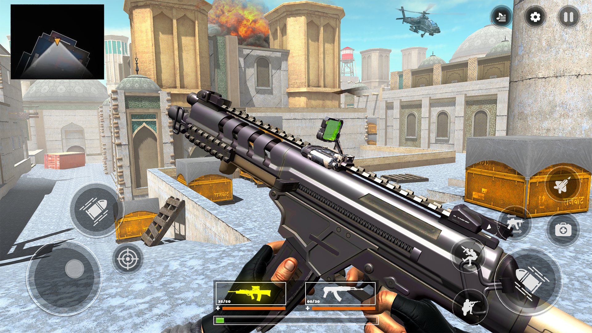 اسکرین شات 3 بازی FPS Cover Strike 3D - Gun Game
