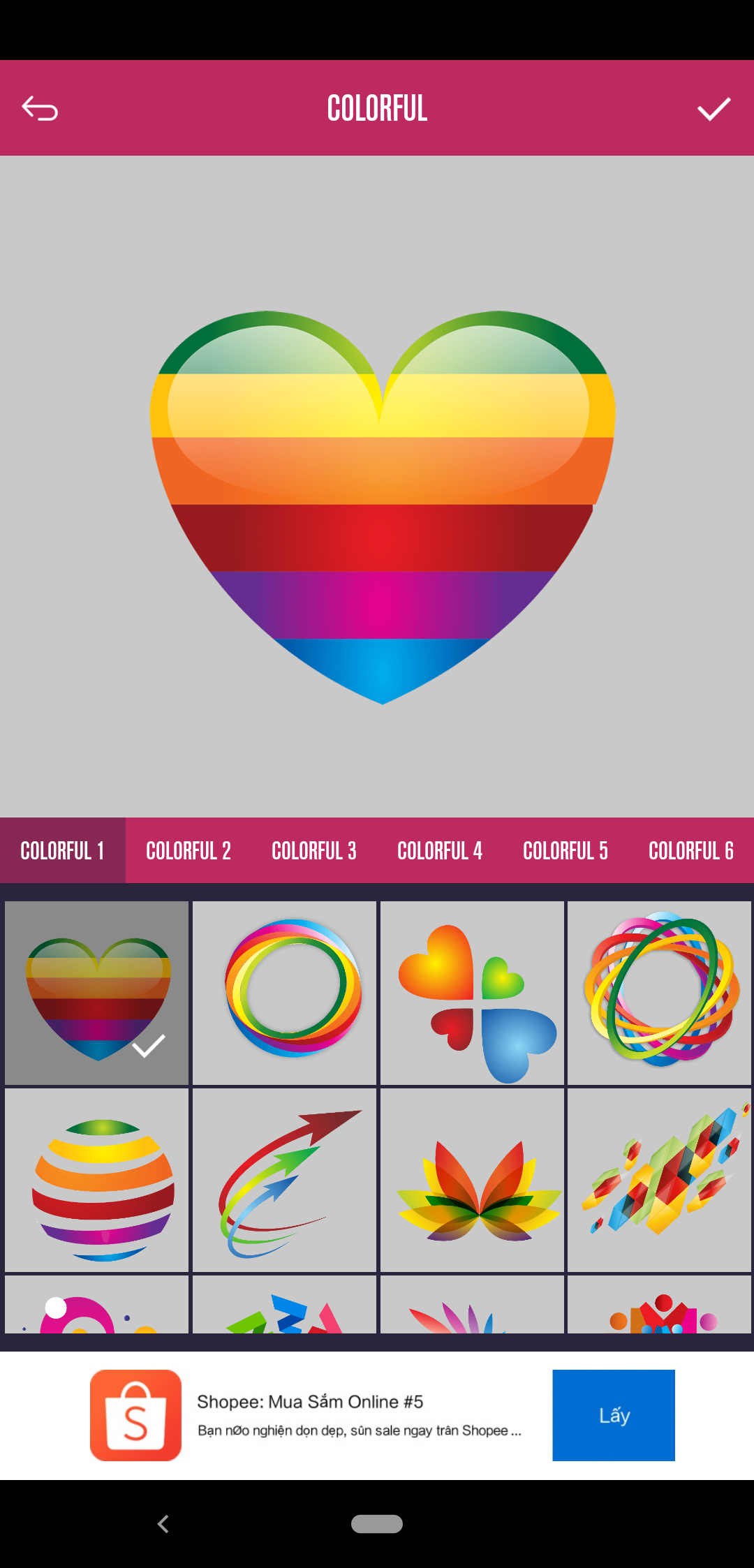 اسکرین شات 3 برنامه Logo Generator & Logo Maker