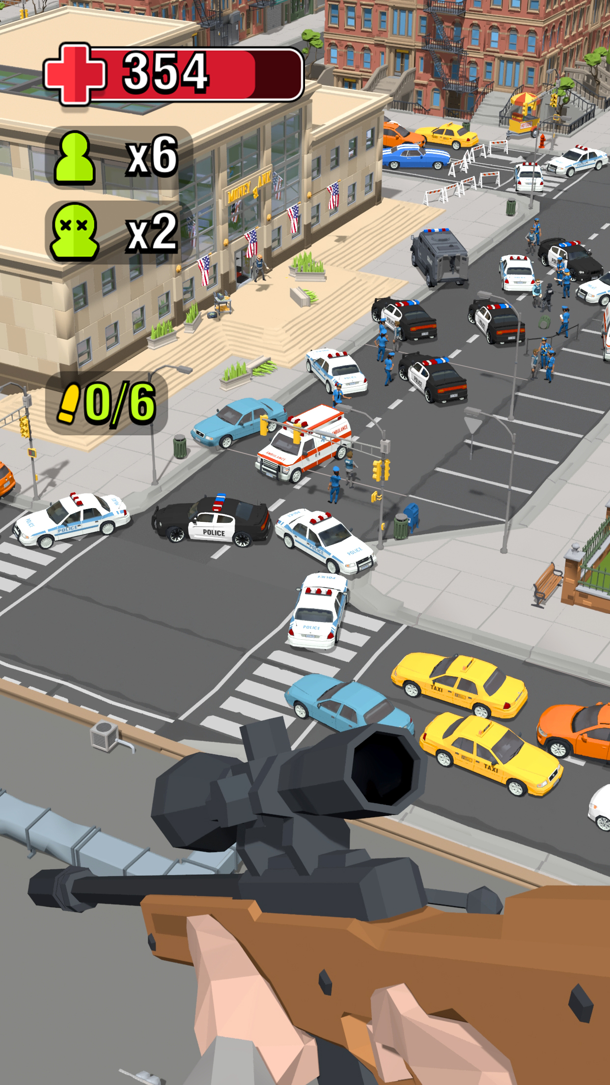 اسکرین شات 6 بازی Crime City: Bank Robbery