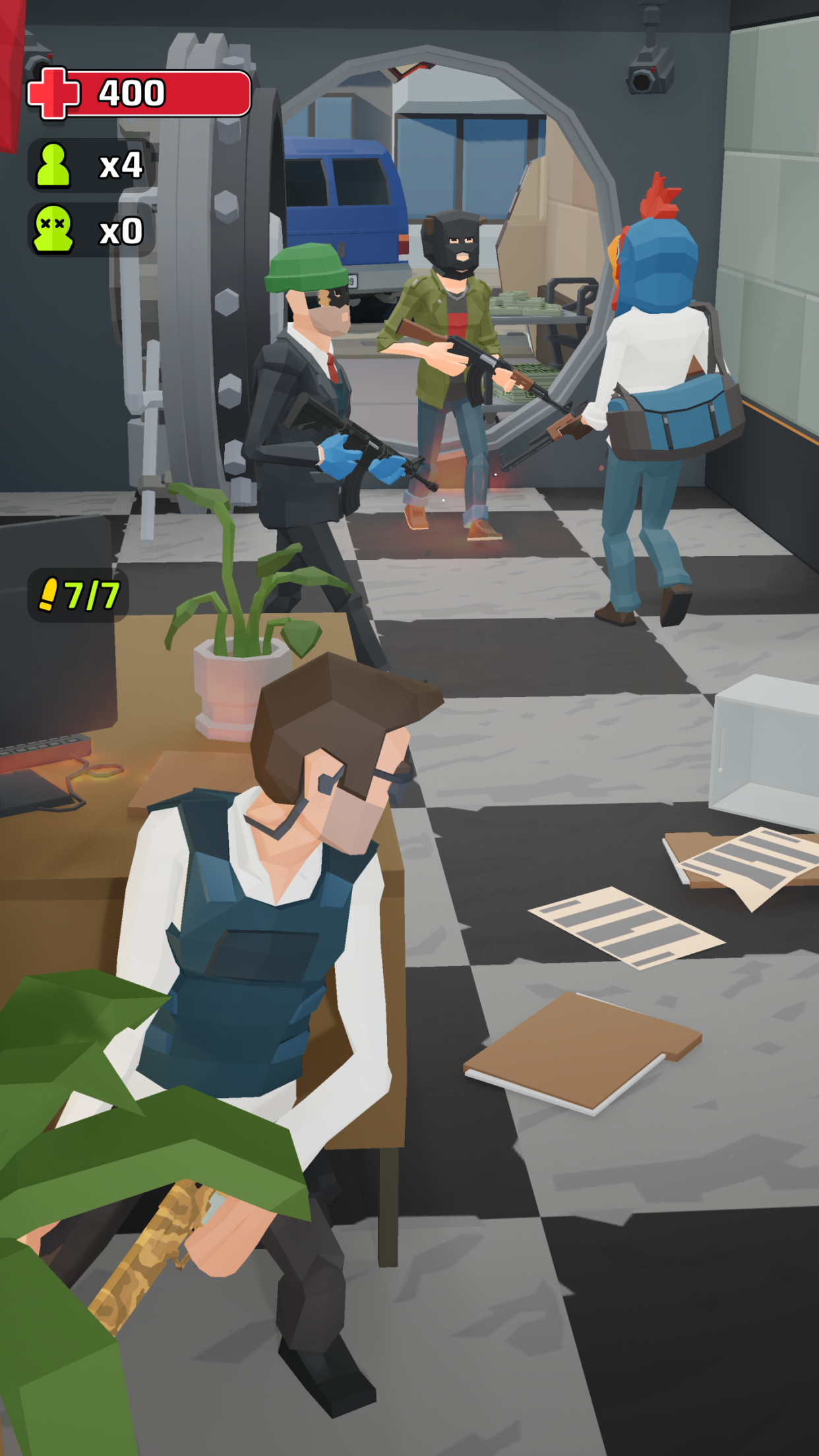 اسکرین شات 7 بازی Crime City: Bank Robbery