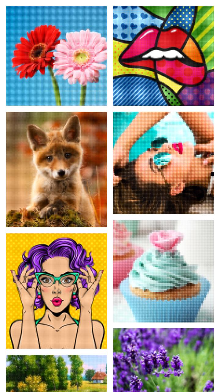 اسکرین شات 1 برنامه Cross Stitch Kits -  Cross Sti