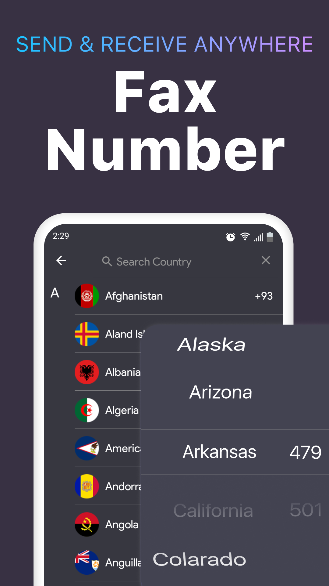 اسکرین شات 6 برنامه iFax - Send & receive fax app
