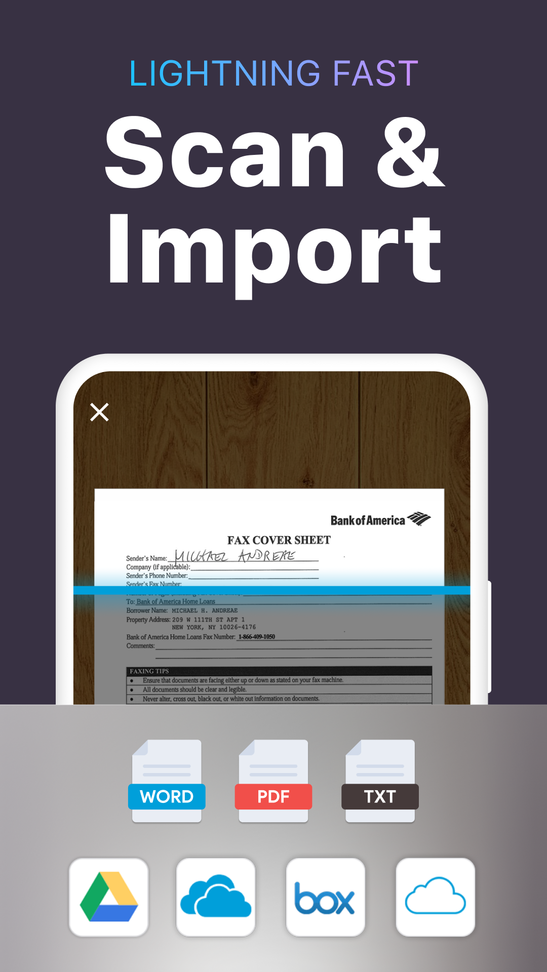 اسکرین شات 3 برنامه iFax - Send & receive fax app