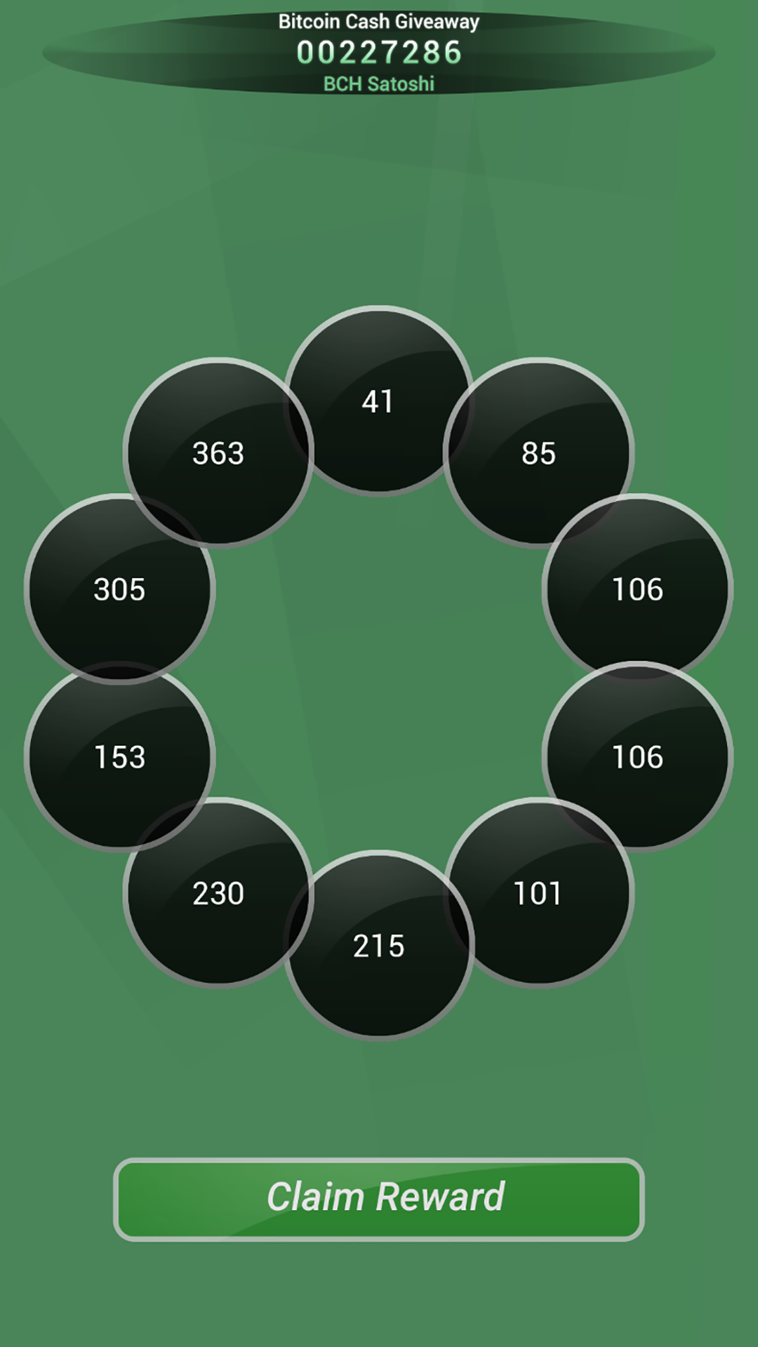 اسکرین شات 5 بازی Bitcoin Cash Giveaway