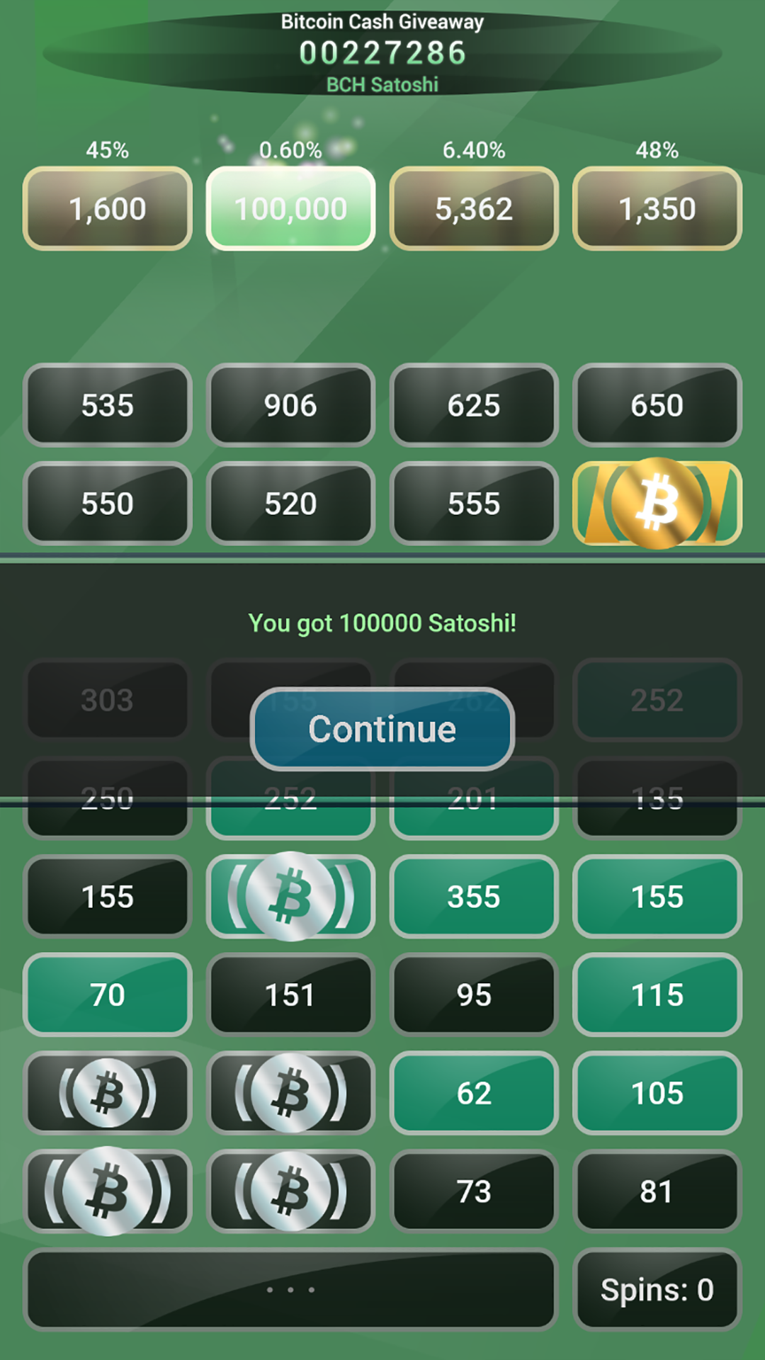 اسکرین شات 1 بازی Bitcoin Cash Giveaway