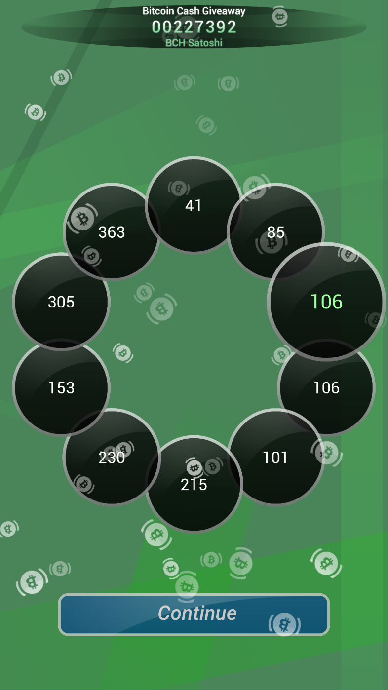 اسکرین شات 6 بازی Bitcoin Cash Giveaway