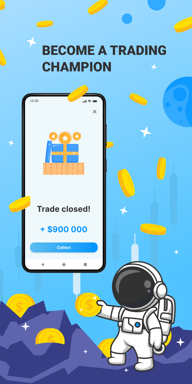 اسکرین شات 4 بازی CryptoCosmic Trading Simulator