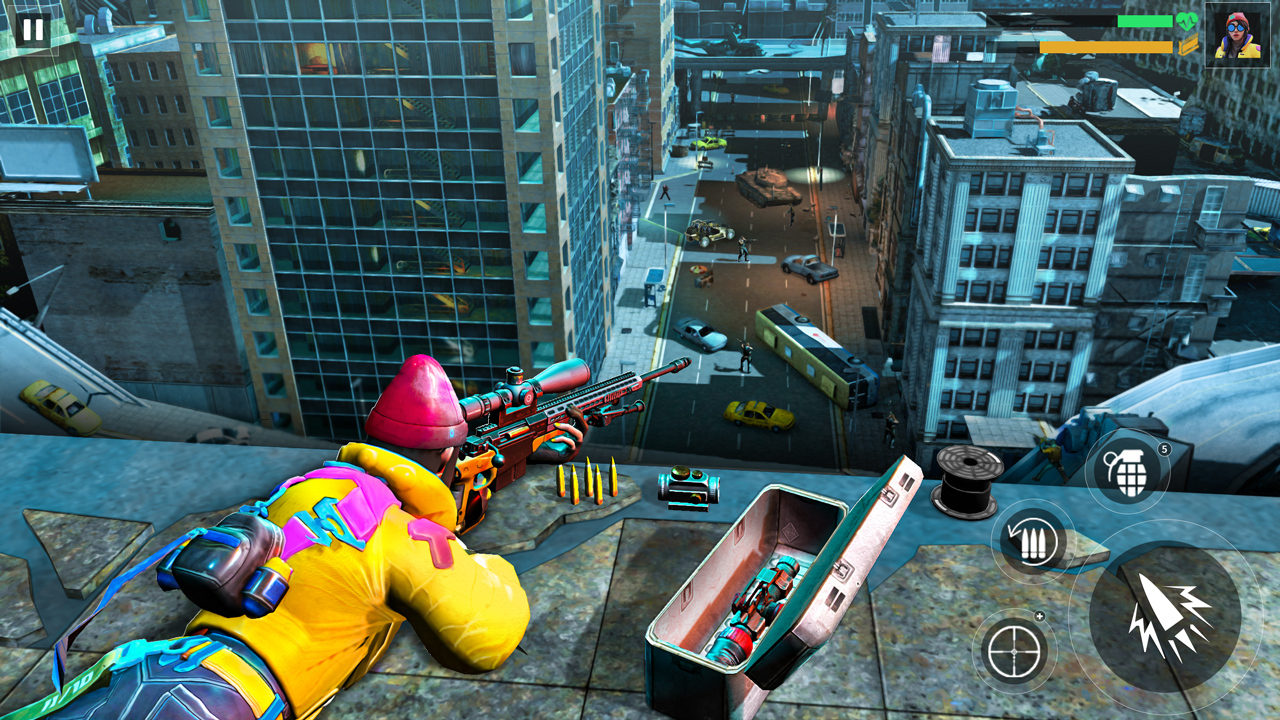 اسکرین شات 3 بازی Cover Shooter Game - Gun Games