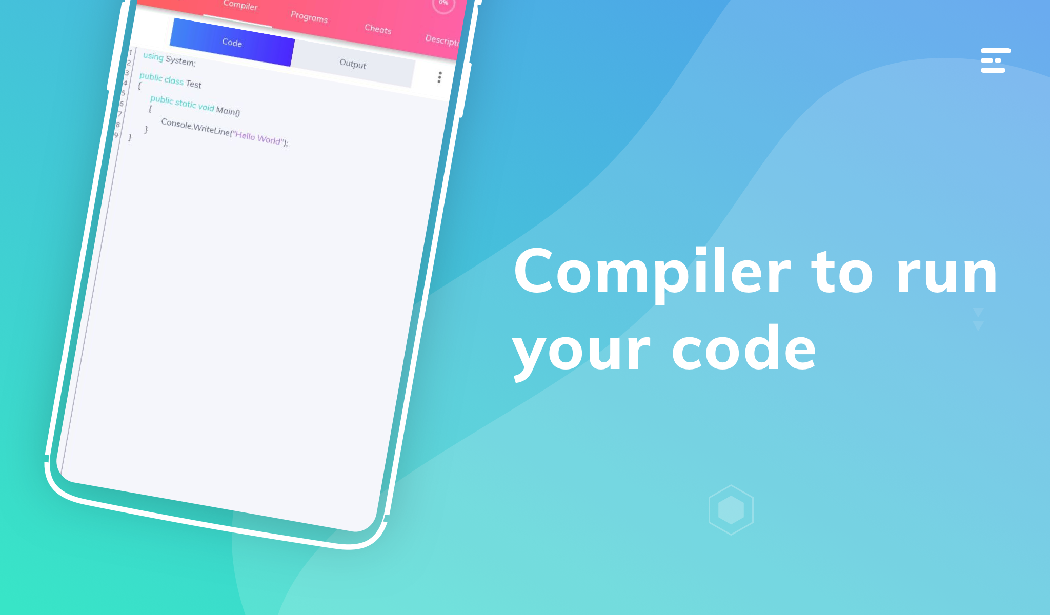 اسکرین شات 4 برنامه Learn C#