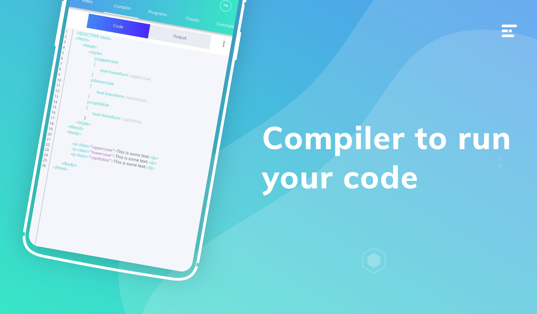 اسکرین شات 4 برنامه Learn CSS