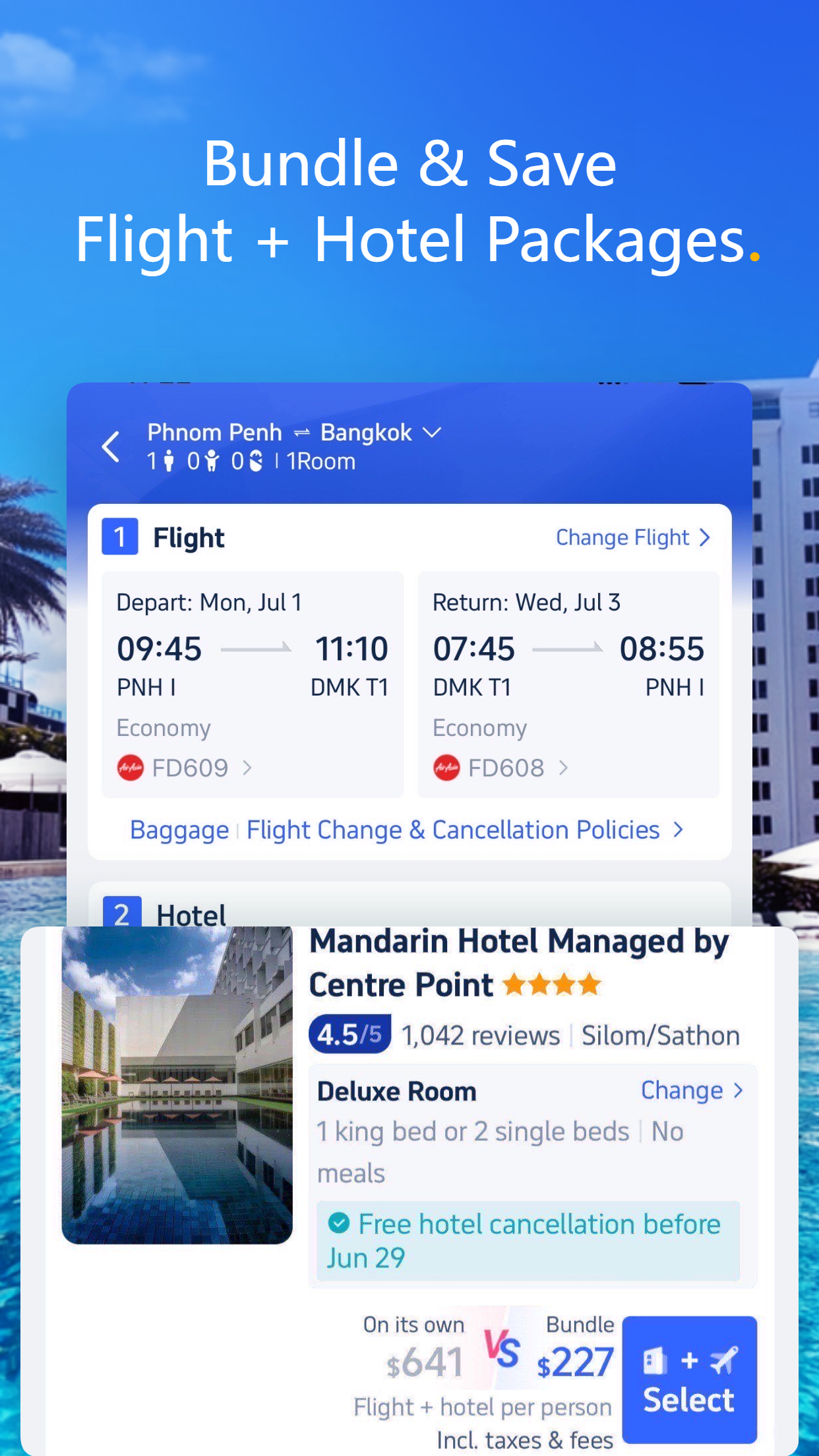 اسکرین شات 7 برنامه Trip.com: Book Flights, Hotels