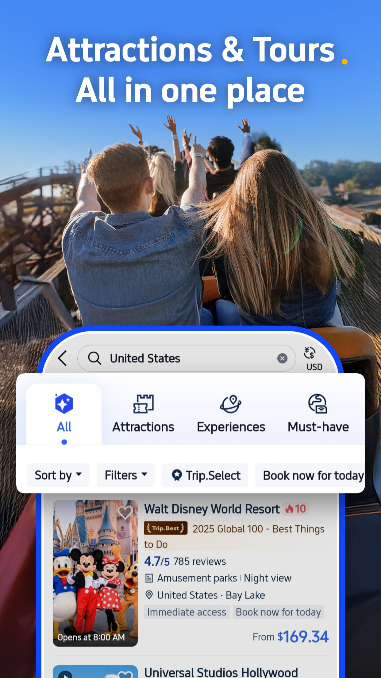 اسکرین شات 4 برنامه Trip.com: Book Flights, Hotels