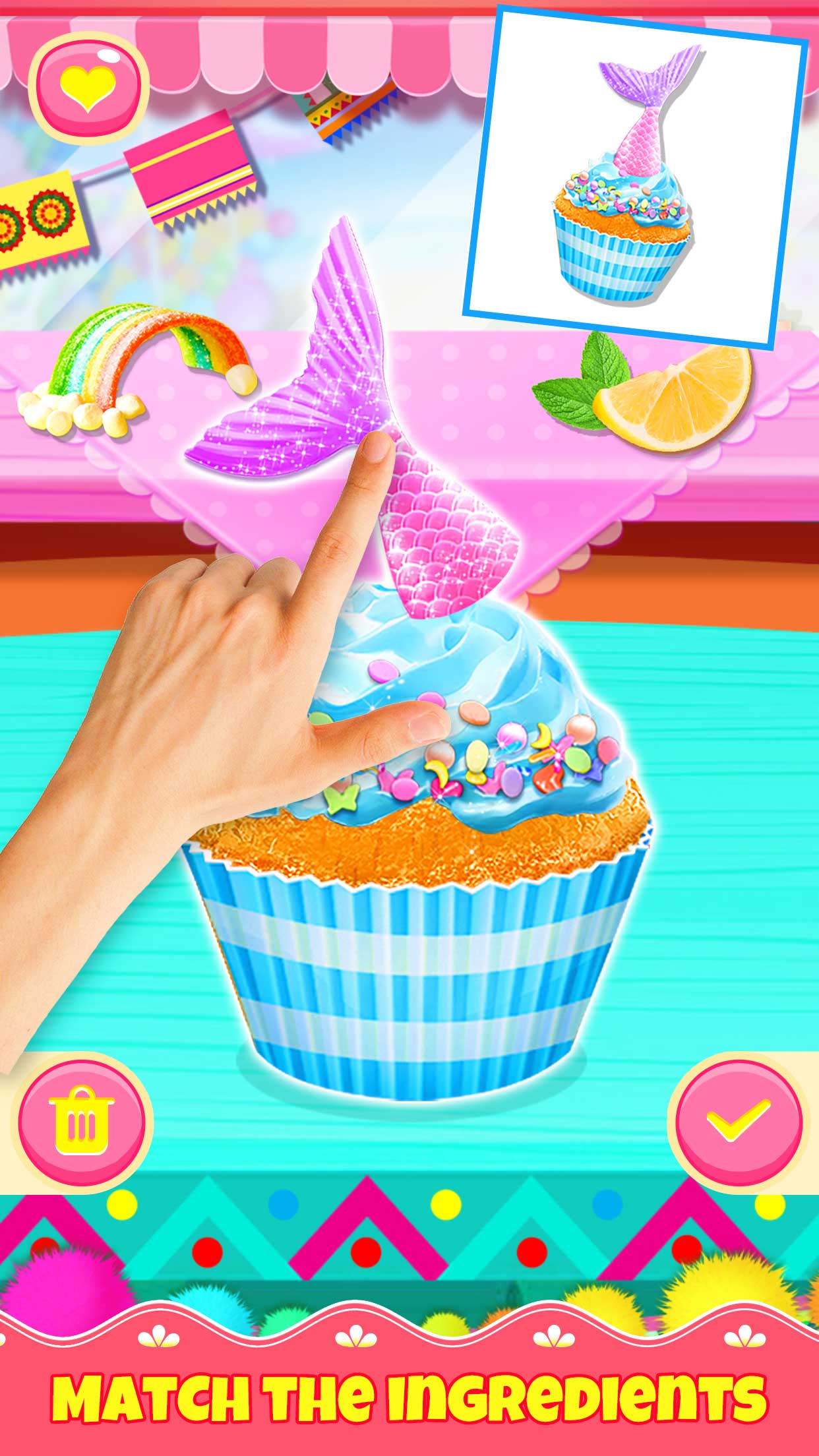 اسکرین شات 2 بازی Cupcake Games Food Cooking