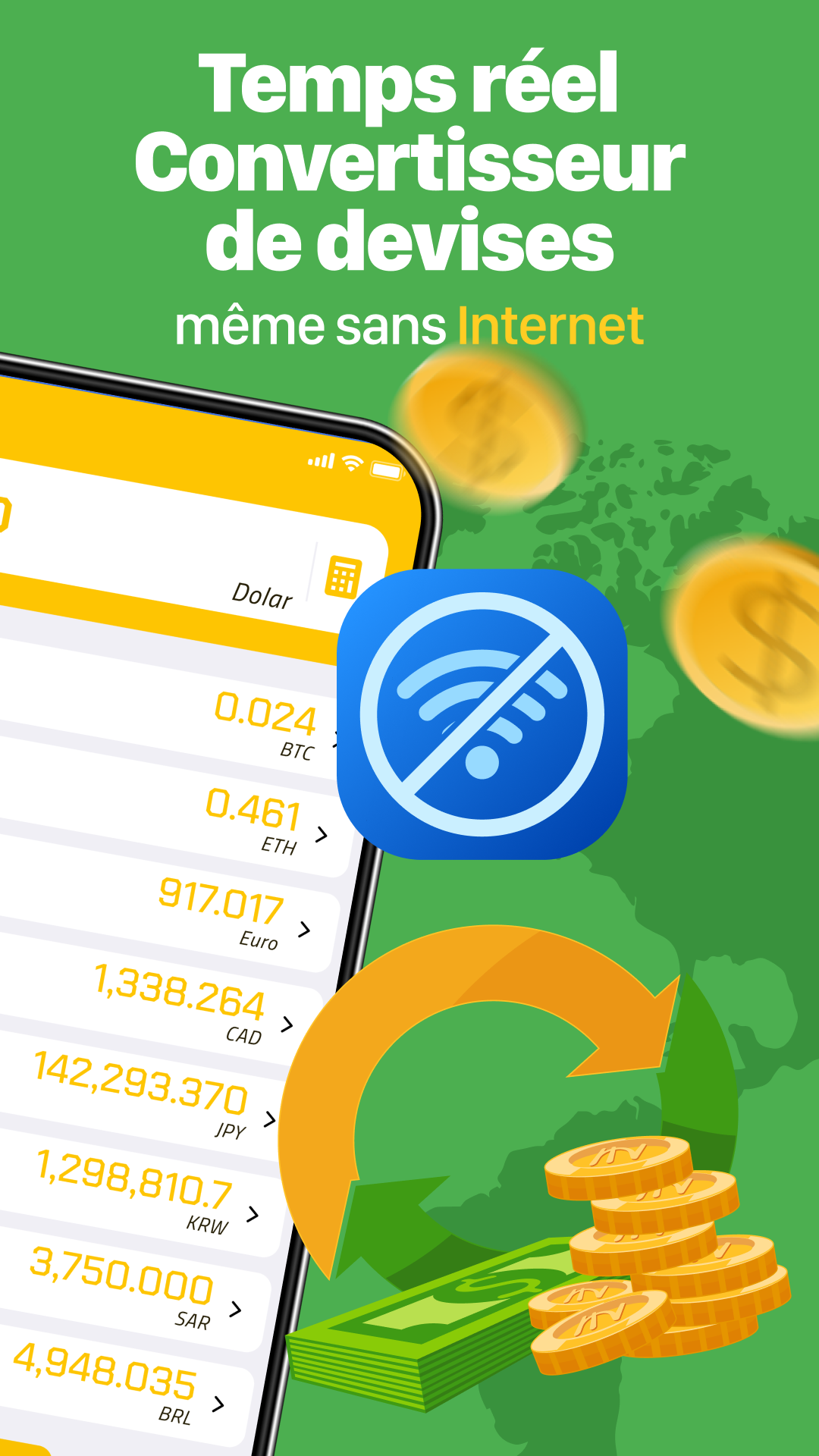 اسکرین شات 4 برنامه Currency Converter Calculator