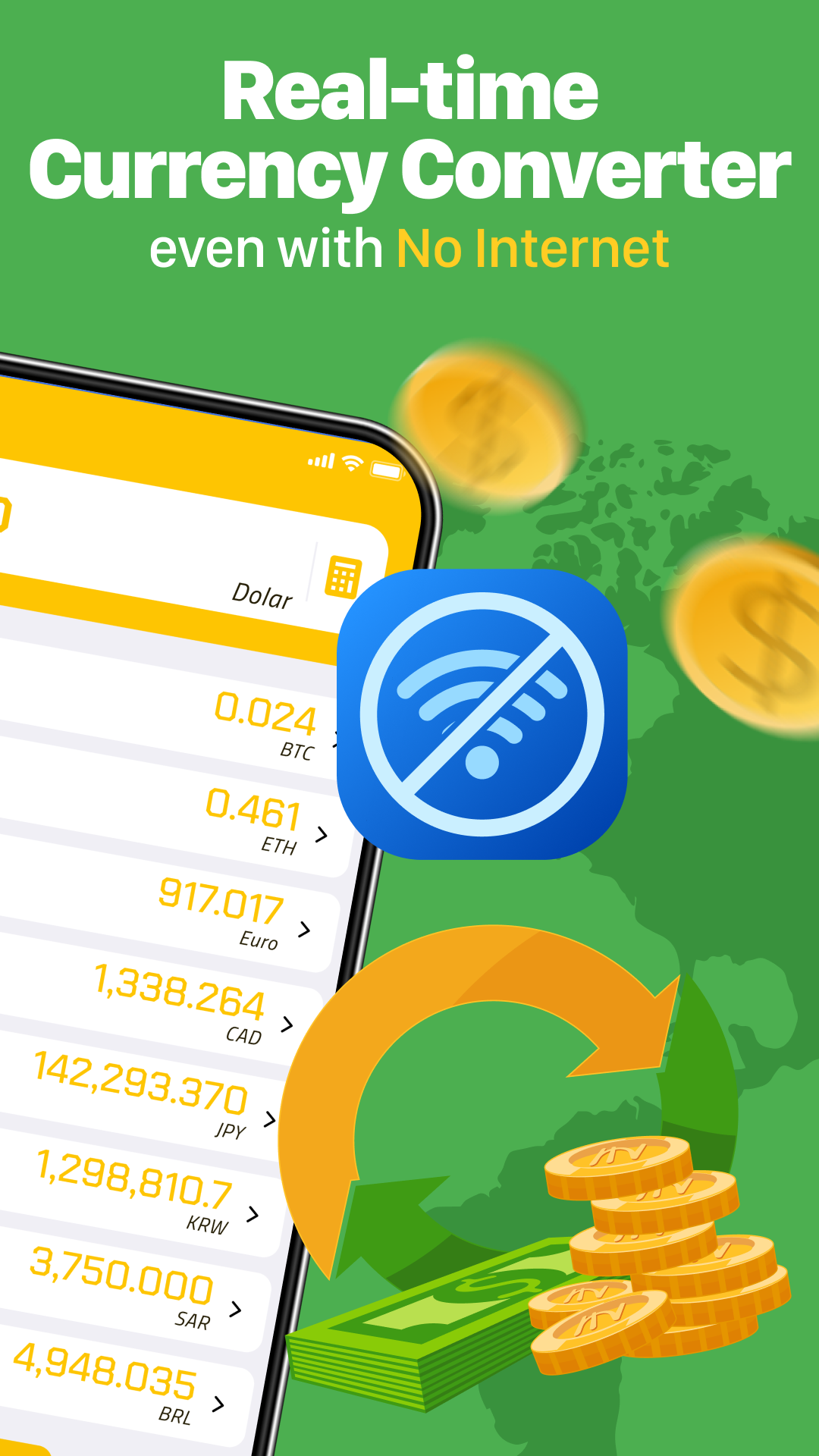 اسکرین شات 4 برنامه Currency Converter Calculator