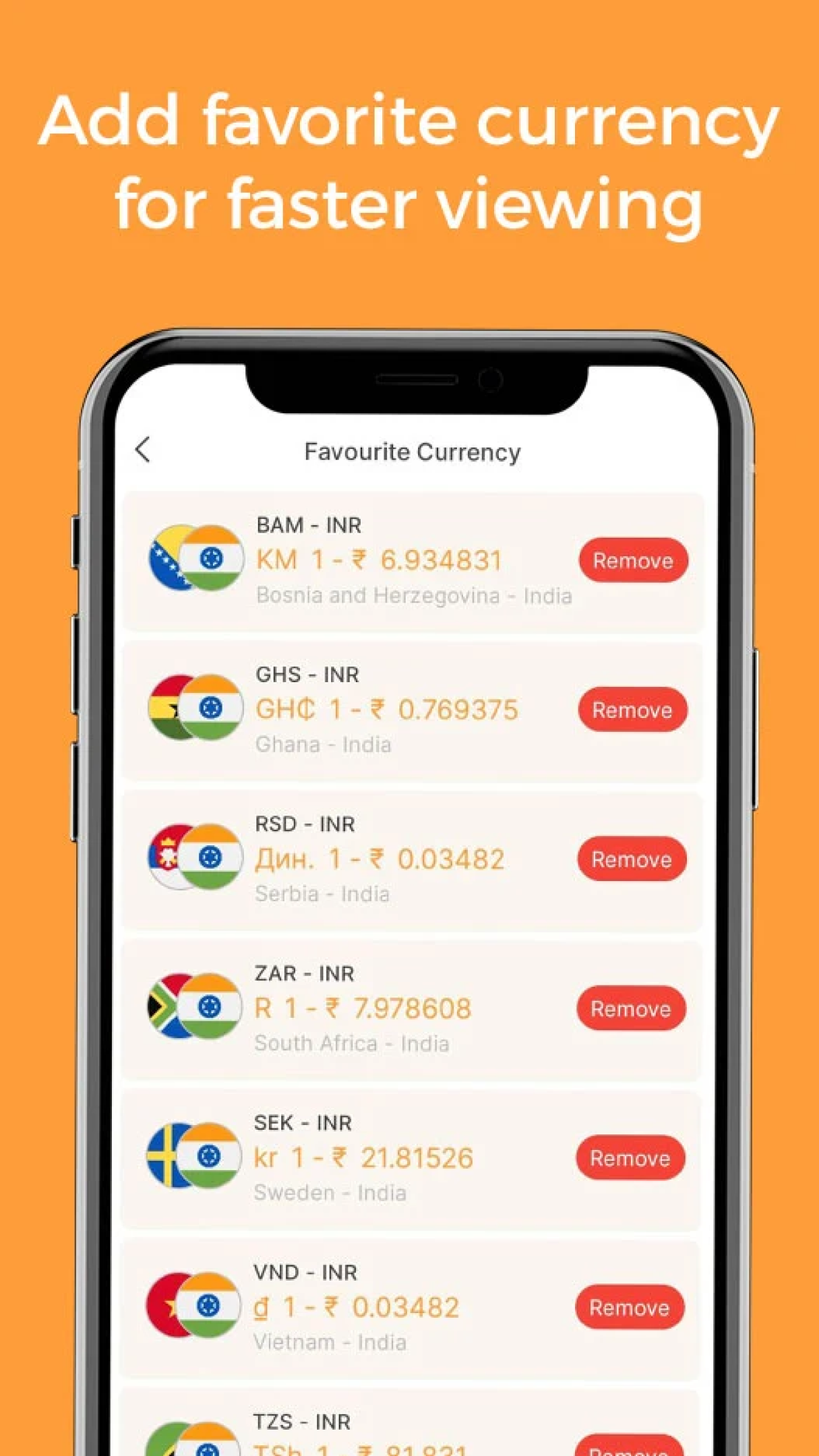 اسکرین شات 6 برنامه Currency Converter Calculator