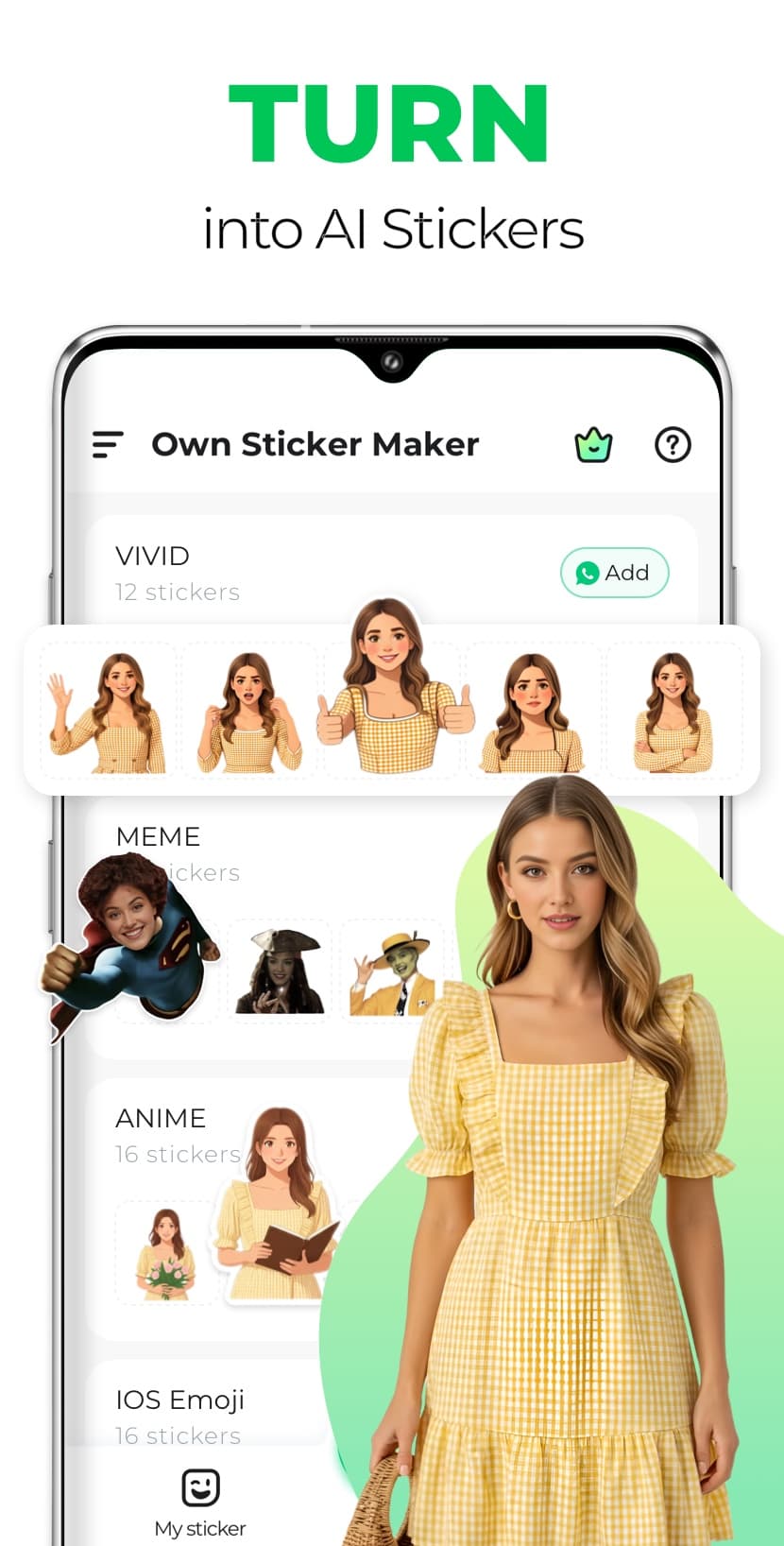 اسکرین شات 8 برنامه Sticker Maker - WASticker