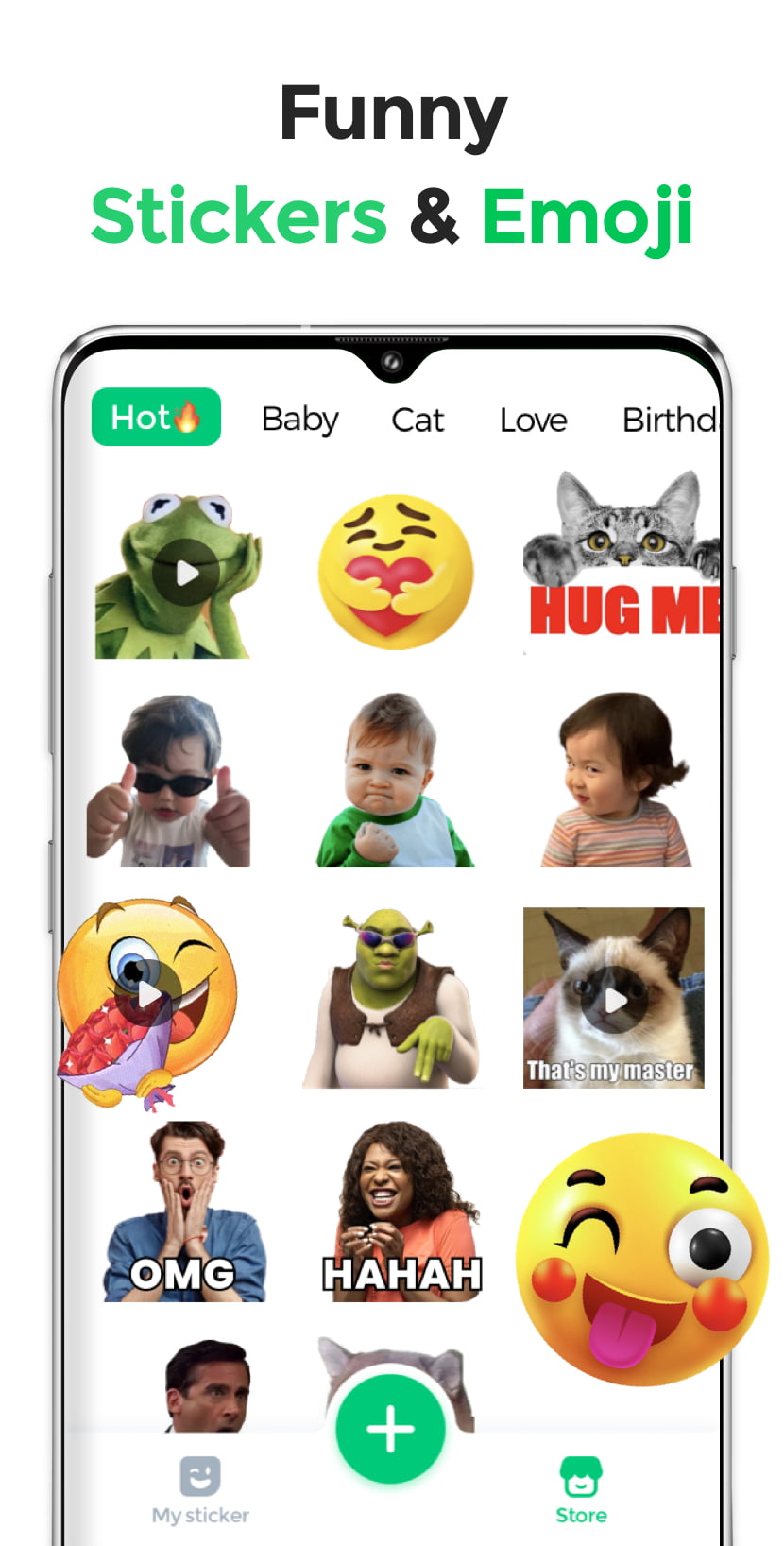 اسکرین شات 4 برنامه Sticker Maker for WhatsApp