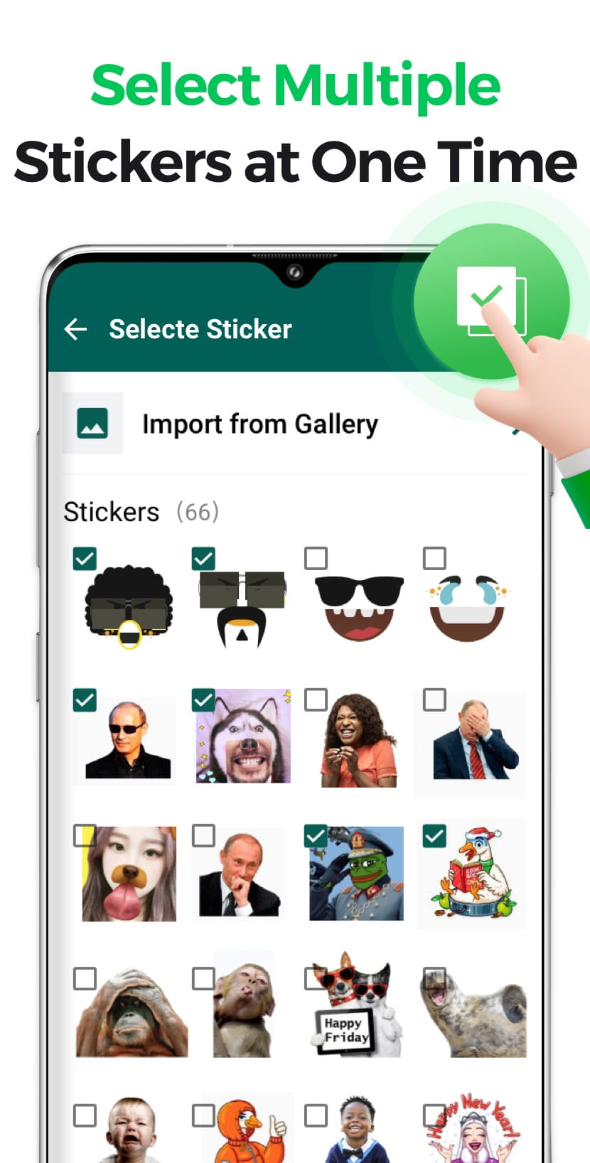 اسکرین شات 7 برنامه Sticker Maker for WhatsApp