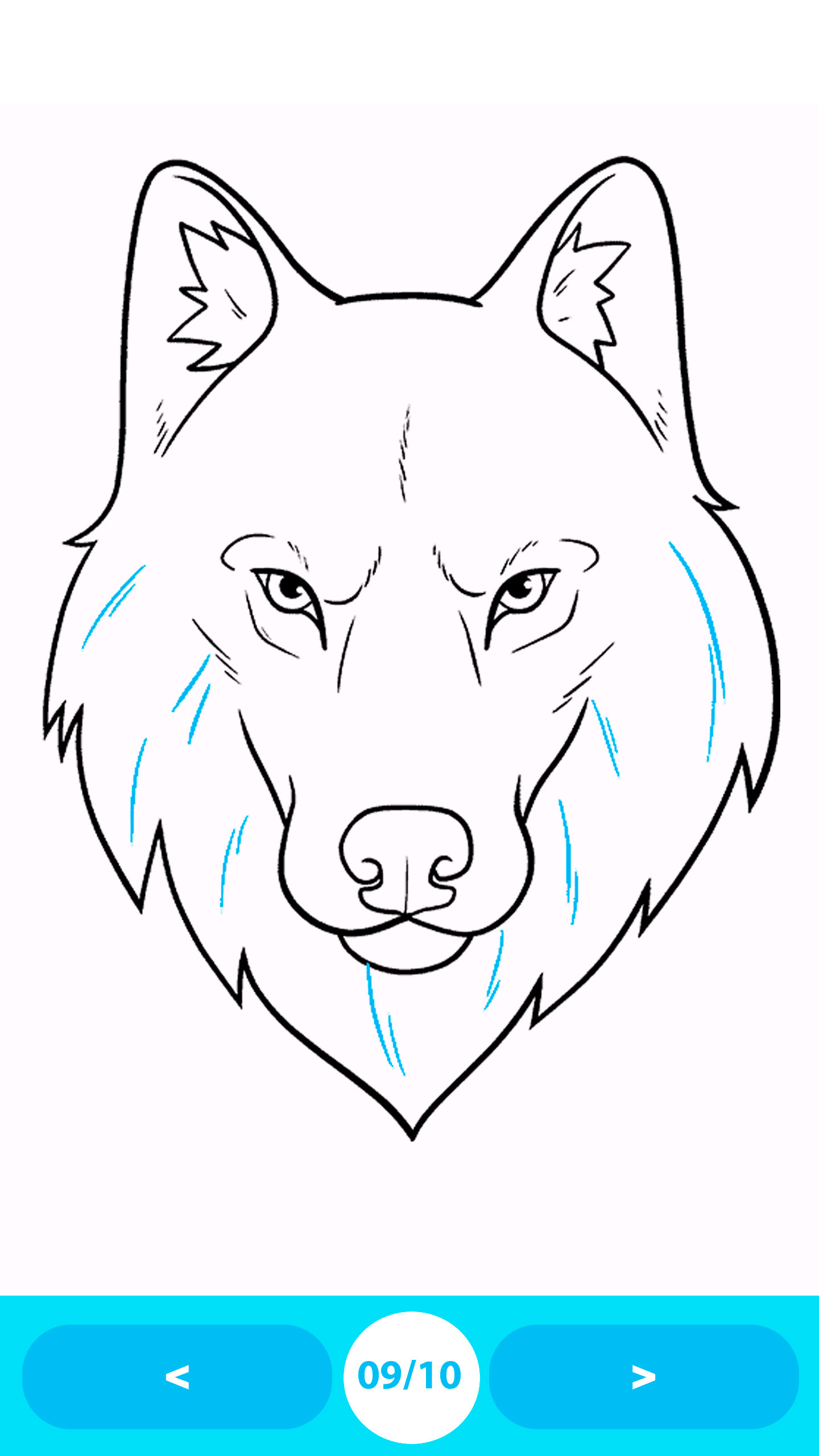 اسکرین شات 7 برنامه How to draw cute animals