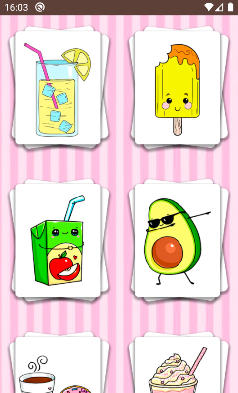 اسکرین شات 3 برنامه How to draw cute food