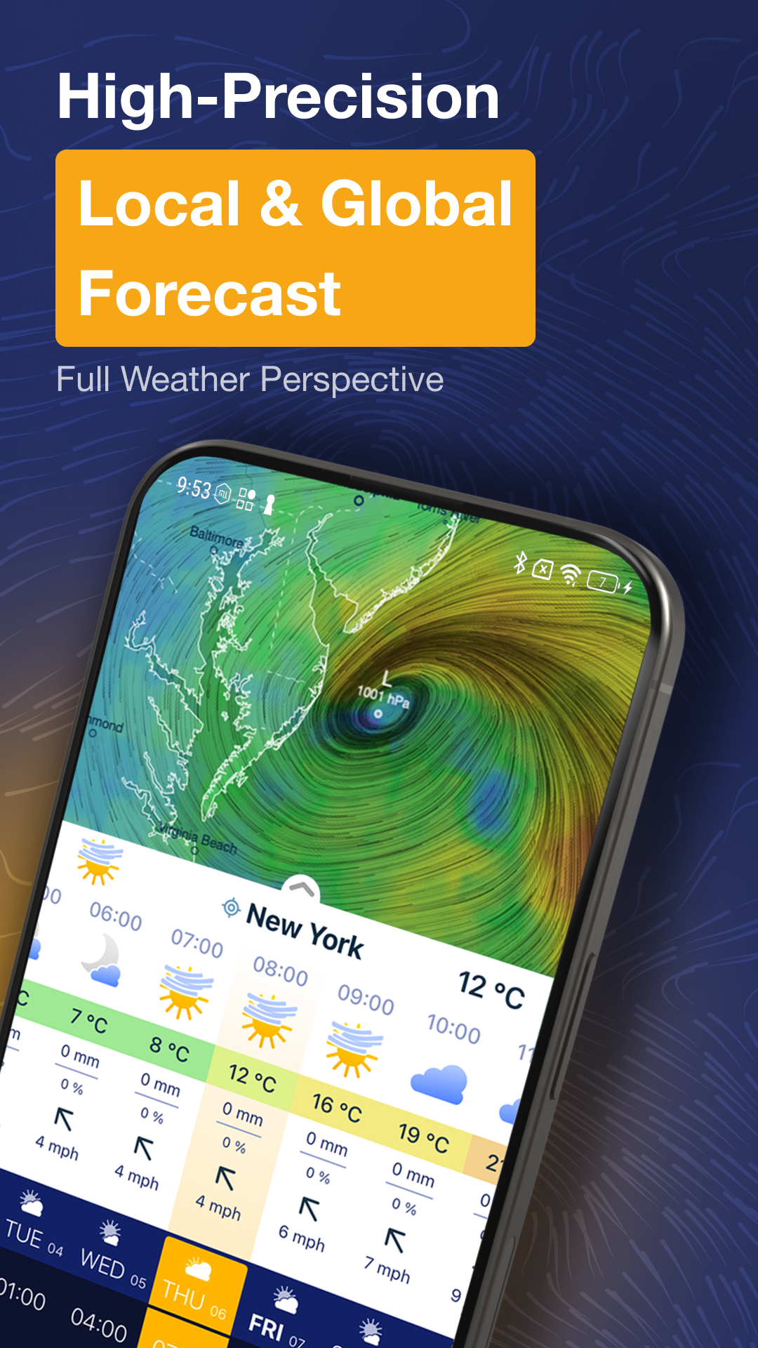 اسکرین شات 1 برنامه Ventusky: Weather & Live Radar