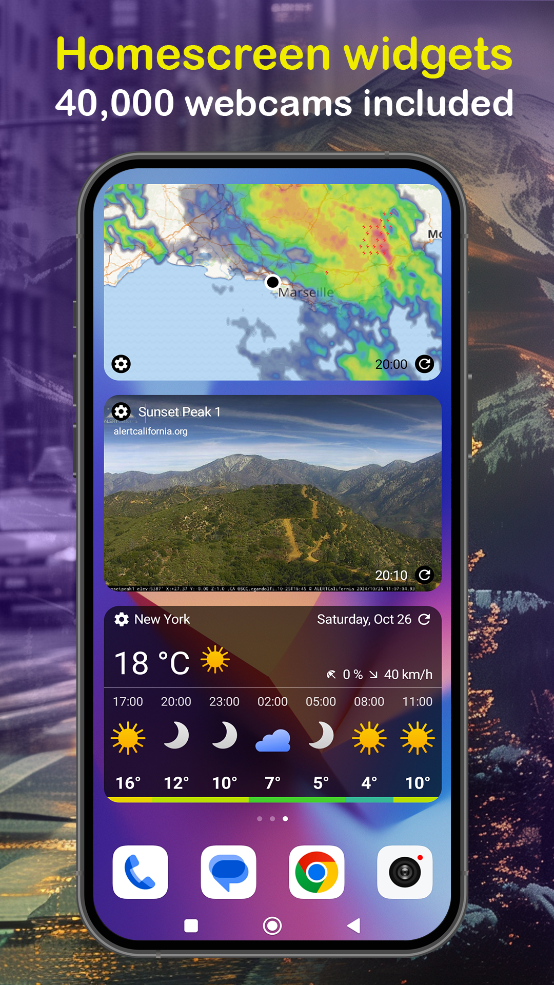اسکرین شات 5 برنامه Ventusky: Weather & Live Radar