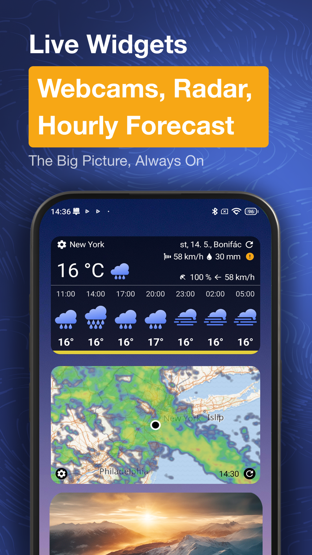 اسکرین شات 8 برنامه Ventusky: Weather & Live Radar
