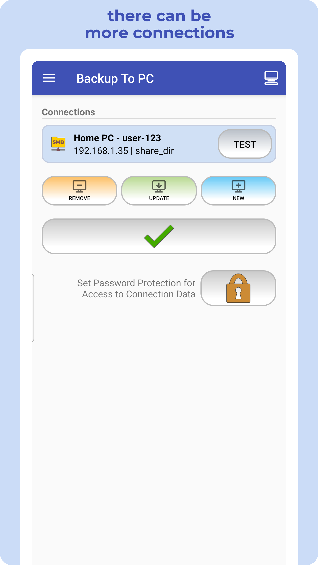 اسکرین شات 5 برنامه Backup Photos To My PC, NAS