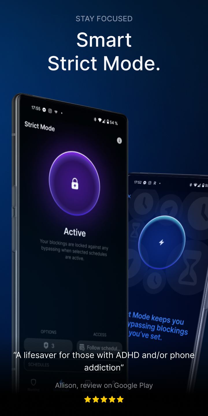 اسکرین شات 4 برنامه AppBlock - Block Apps & Sites