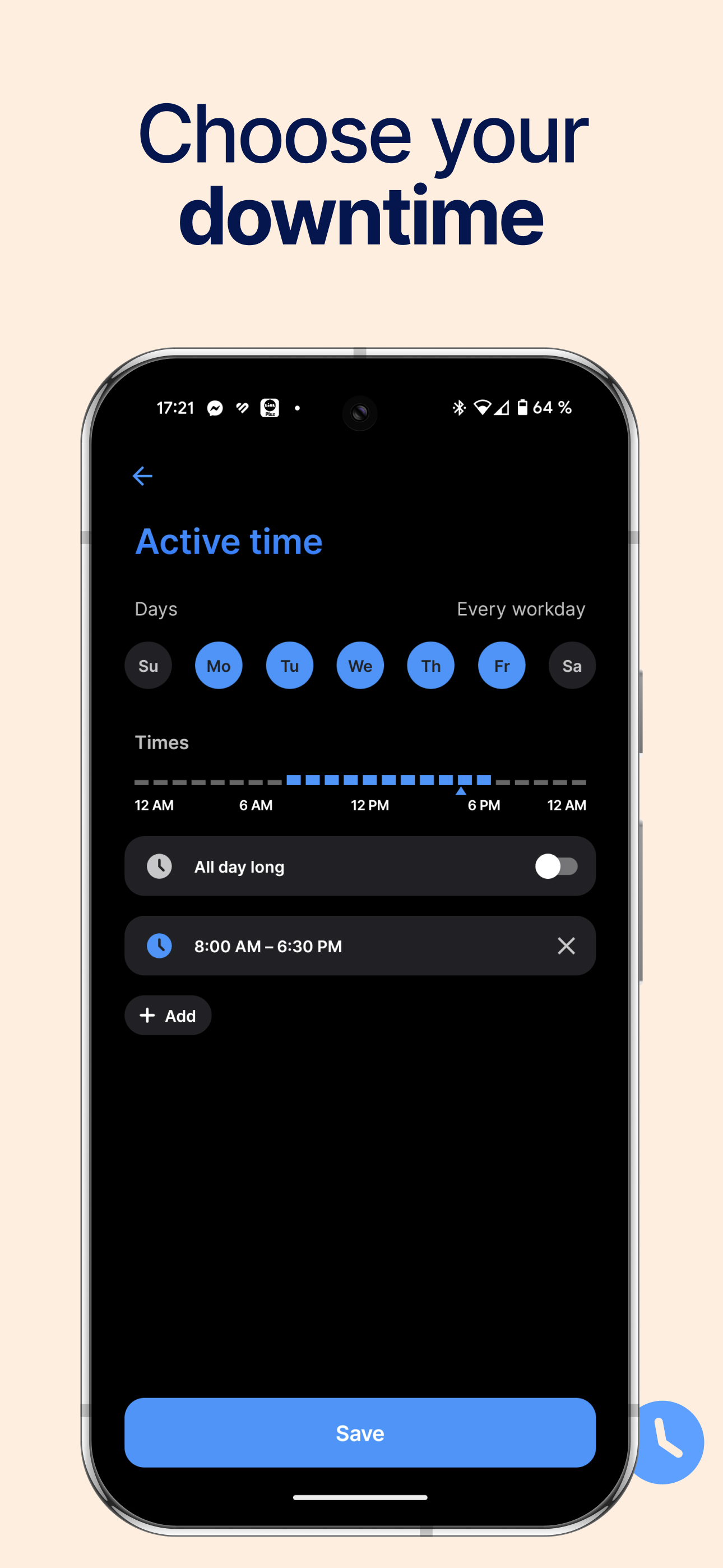 اسکرین شات 6 برنامه AppBlock - Block Apps & Sites