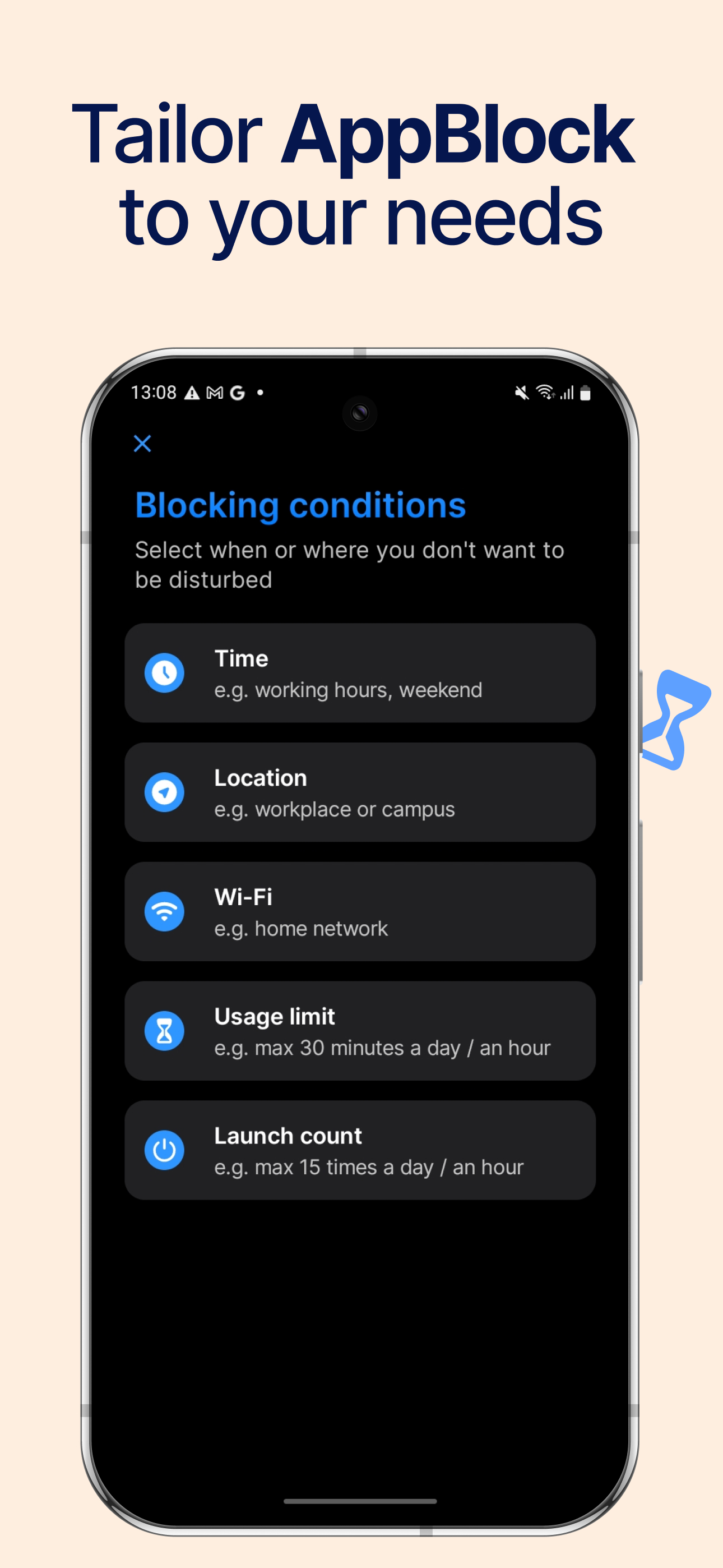 اسکرین شات 5 برنامه AppBlock - Block Apps & Sites