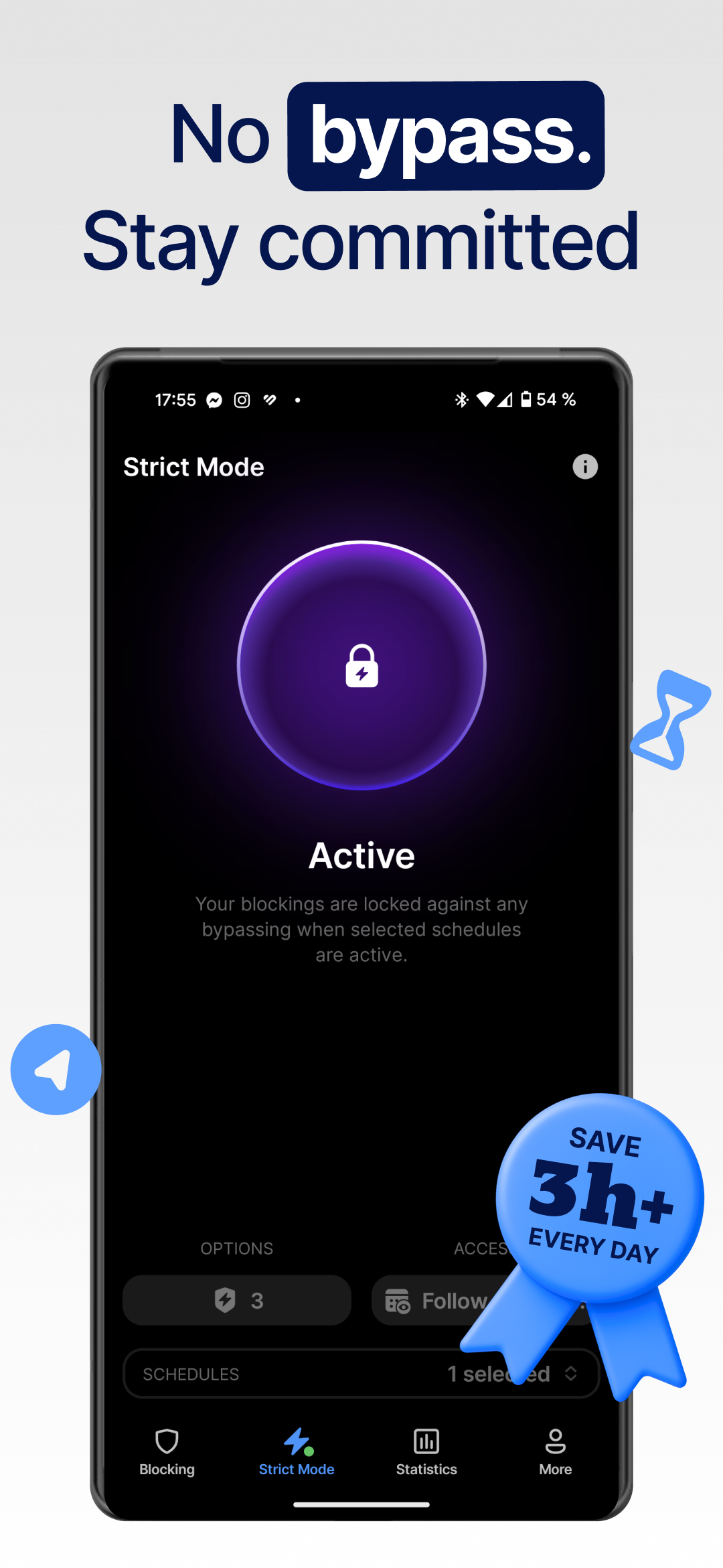 اسکرین شات 3 برنامه AppBlock - Block Apps & Sites