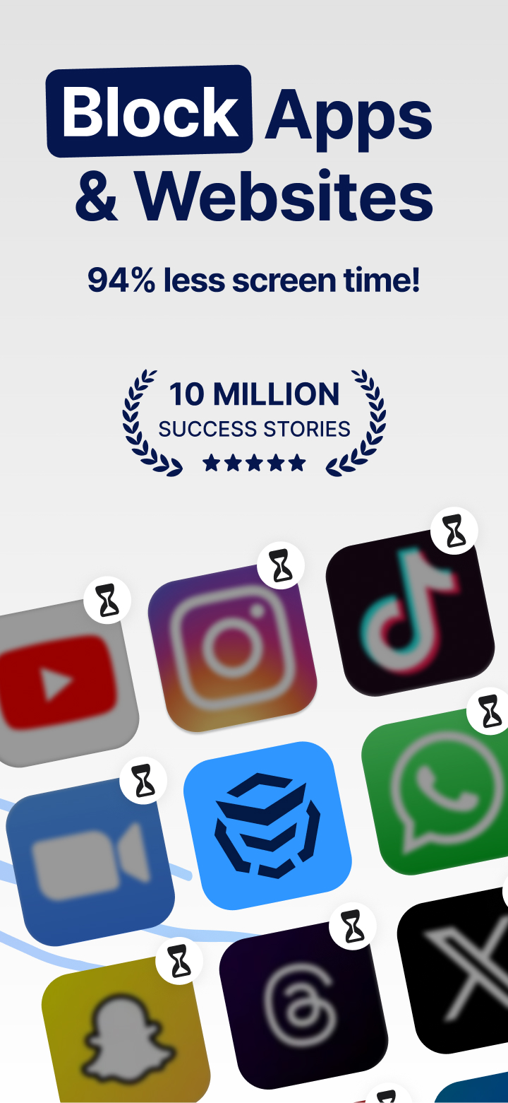 اسکرین شات 1 برنامه AppBlock - Block Apps & Sites